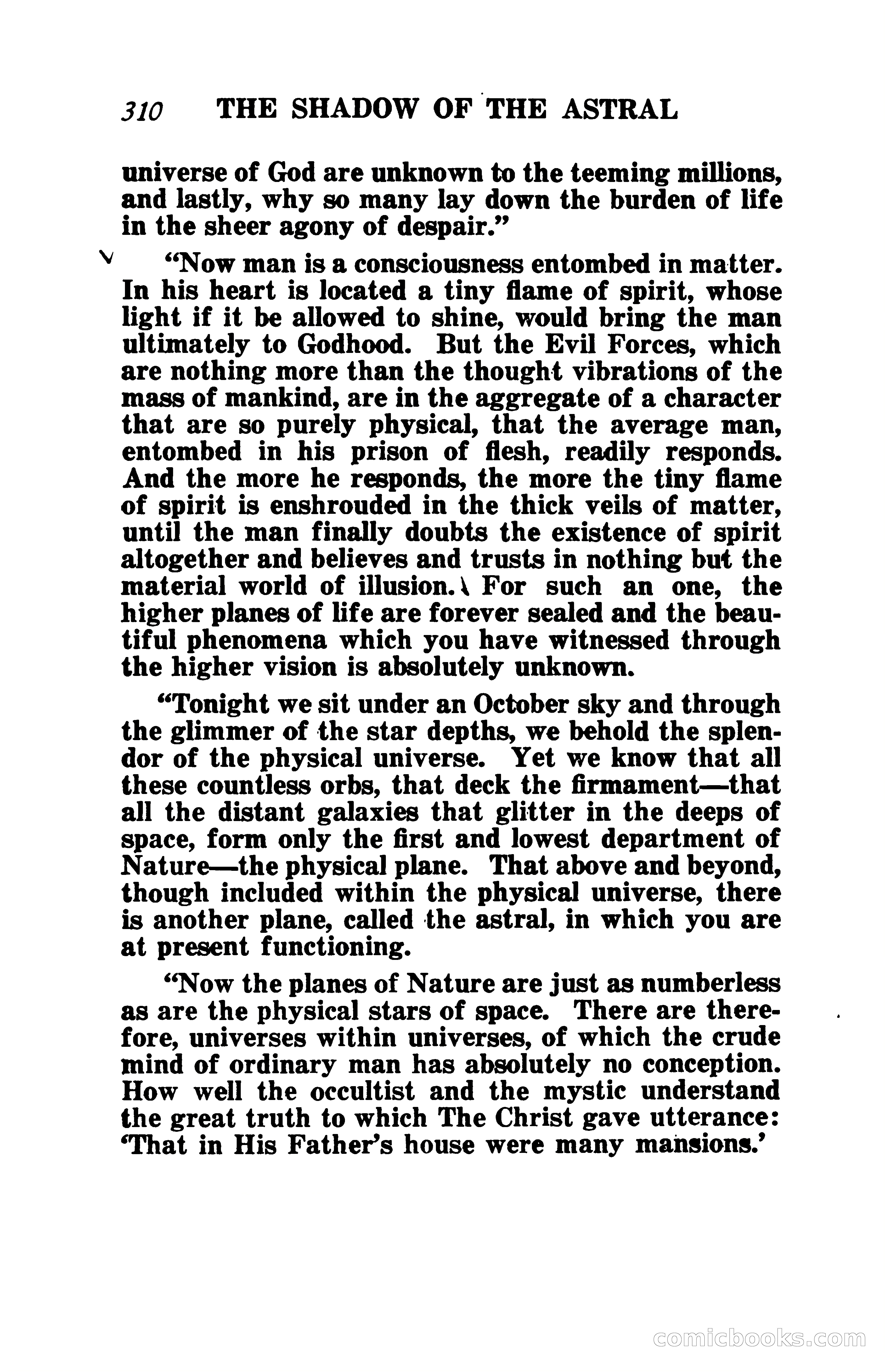 The Shadow of the Astral: A Mystic Narrative — page 317 of 344