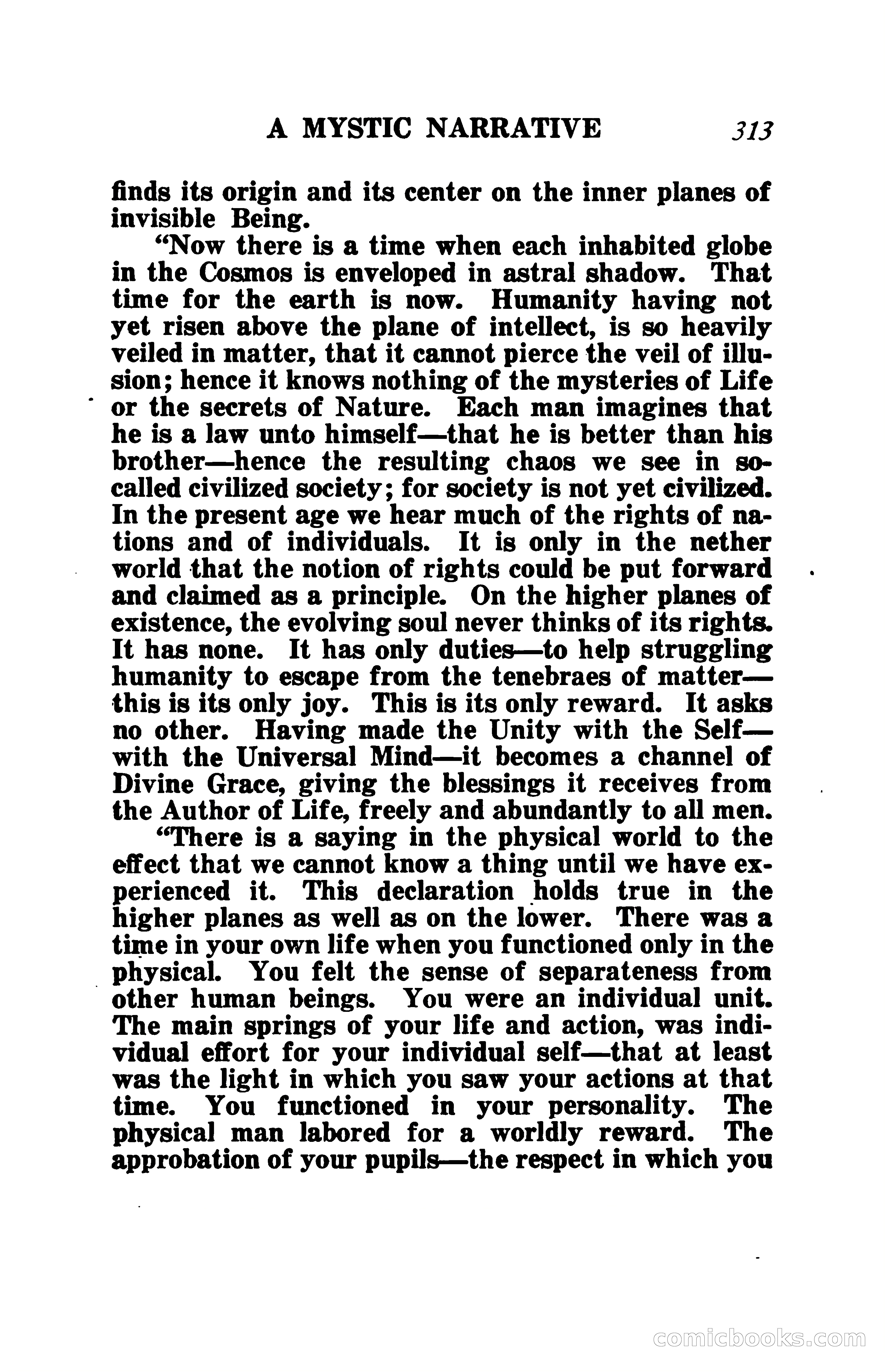 The Shadow of the Astral: A Mystic Narrative — page 320 of 344