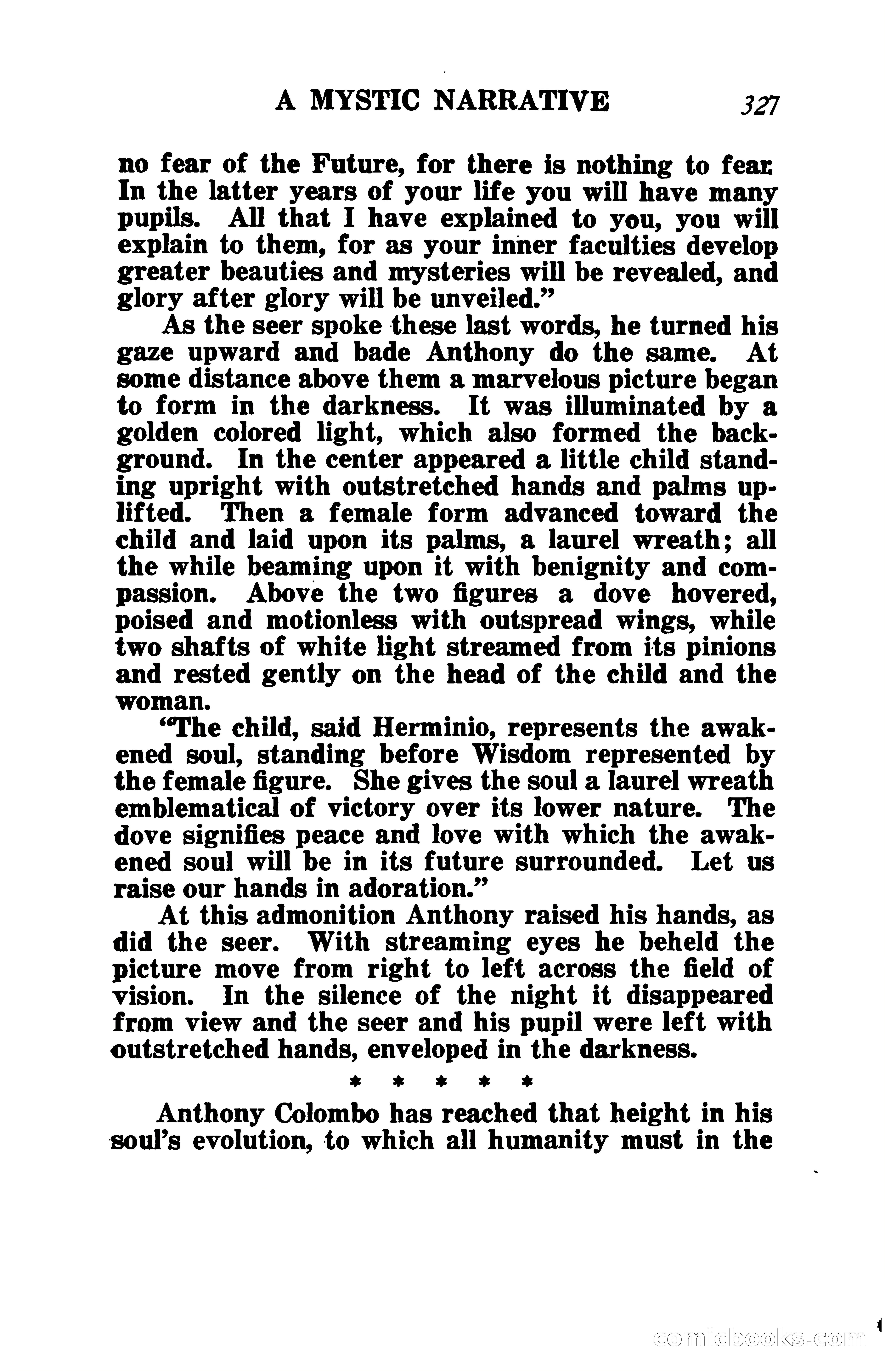 The Shadow of the Astral: A Mystic Narrative — page 334 of 344