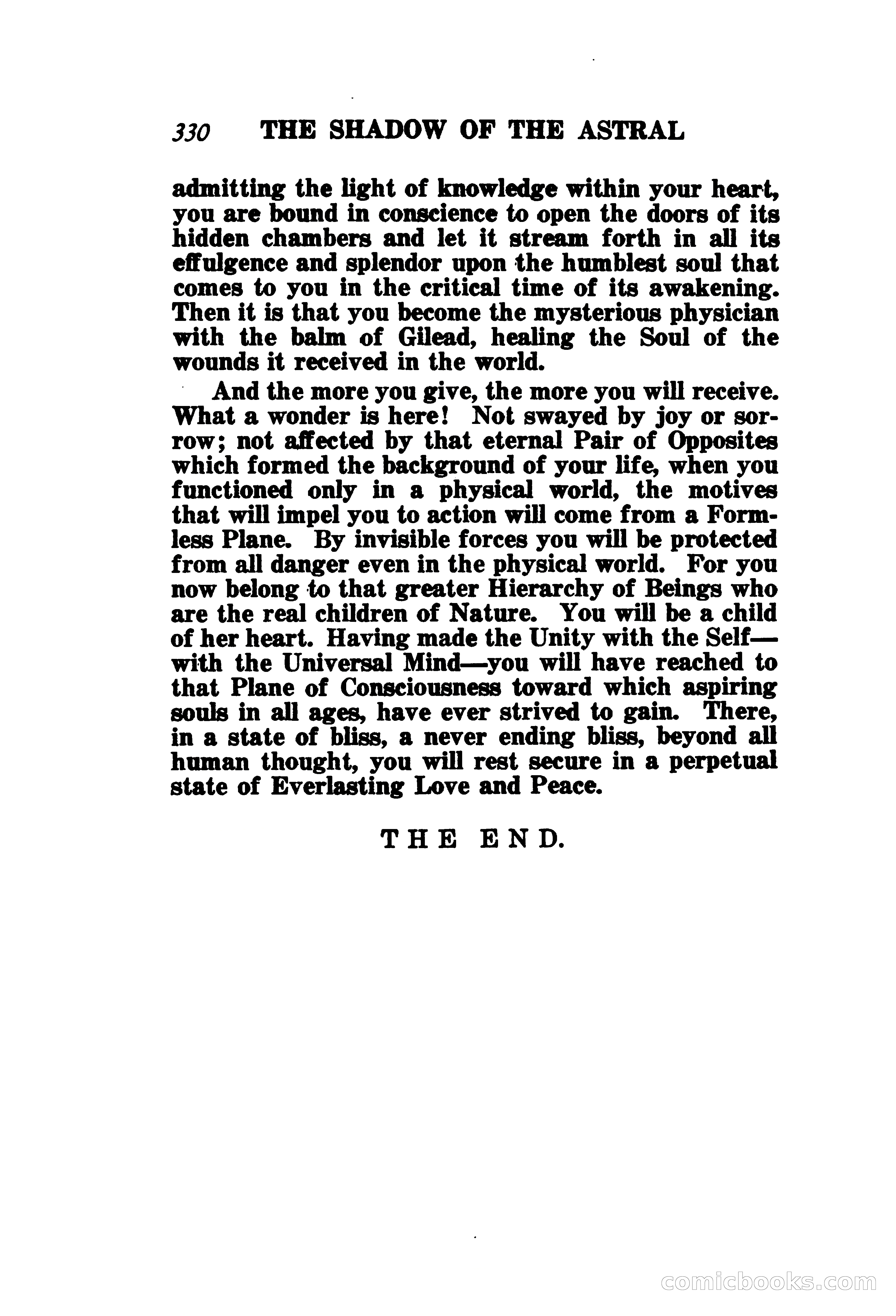 The Shadow of the Astral — page 333 of 335