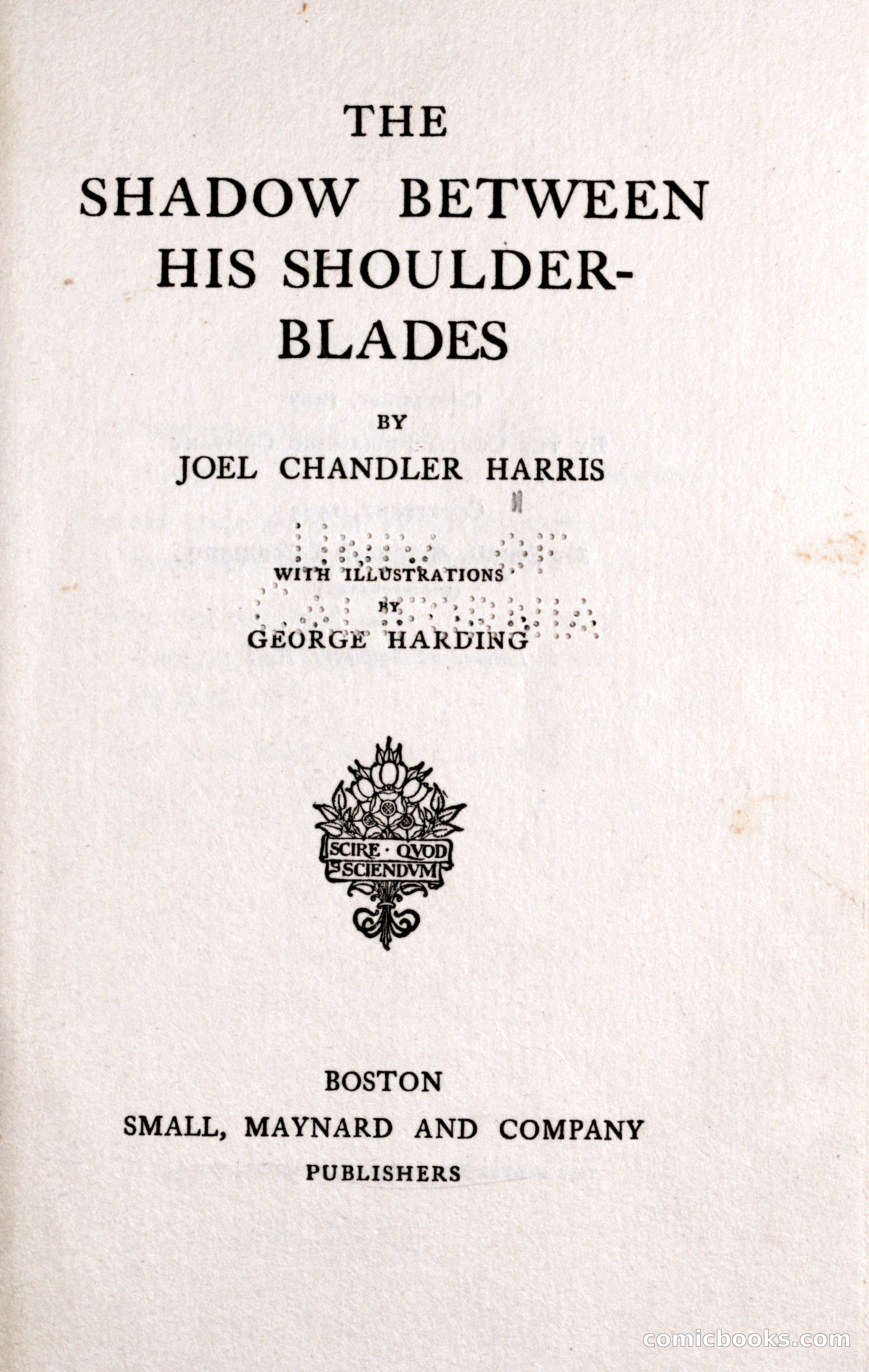 The Shadow Between His Shoulder Blades — page 5 of 158