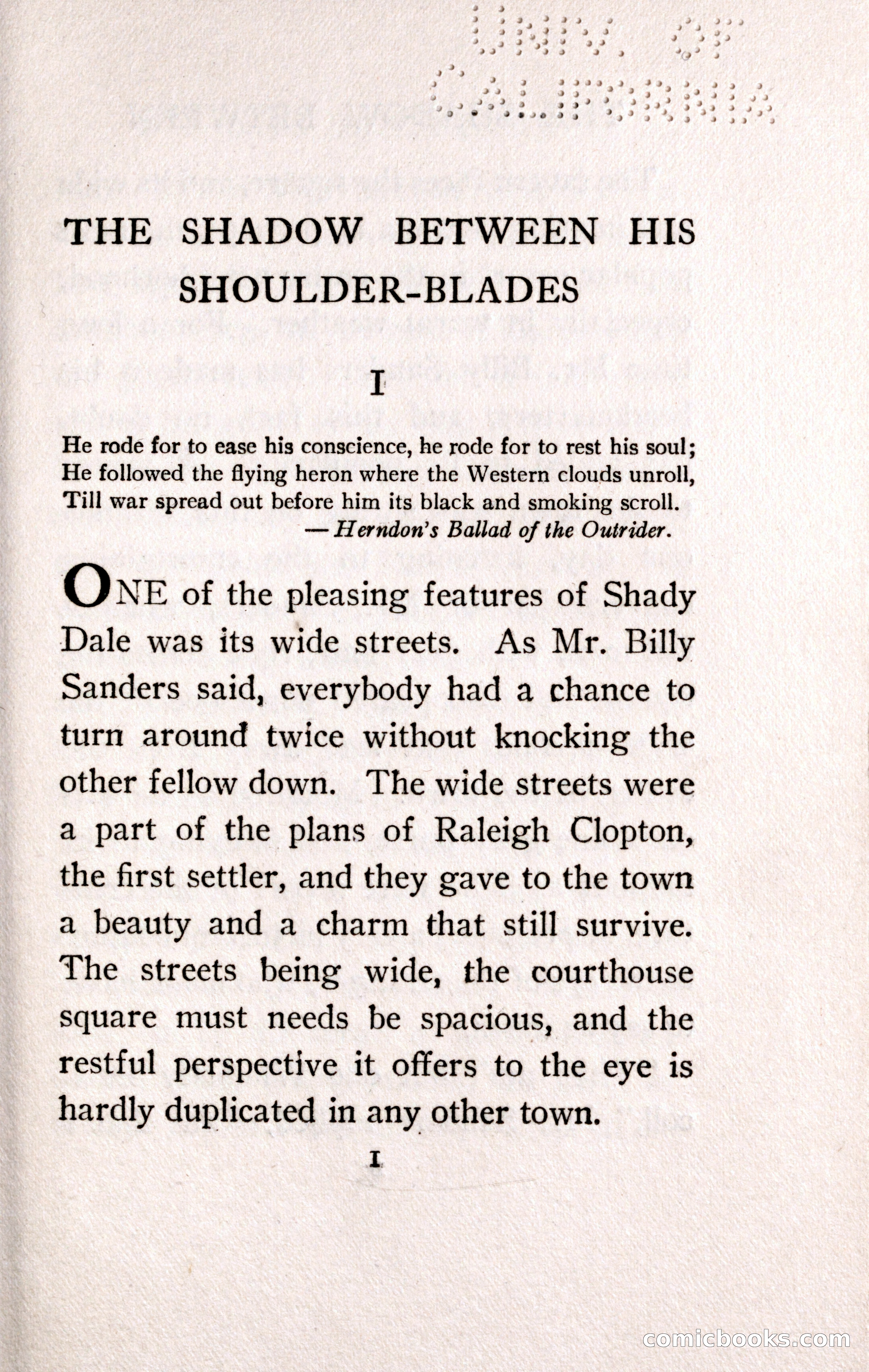 The Shadow Between His Shoulder Blades — page 11 of 158