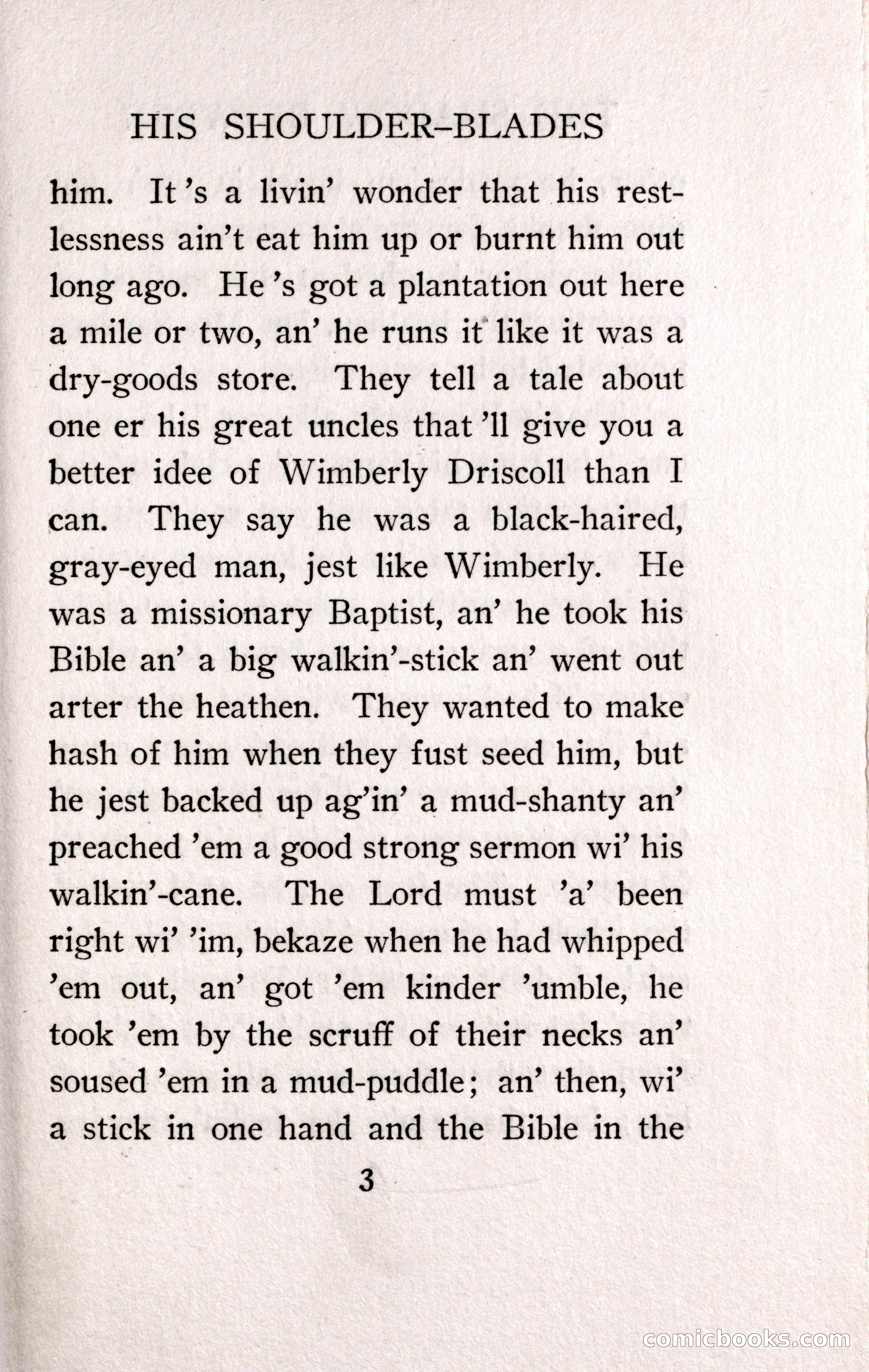 The Shadow Between His Shoulder Blades — page 13 of 158