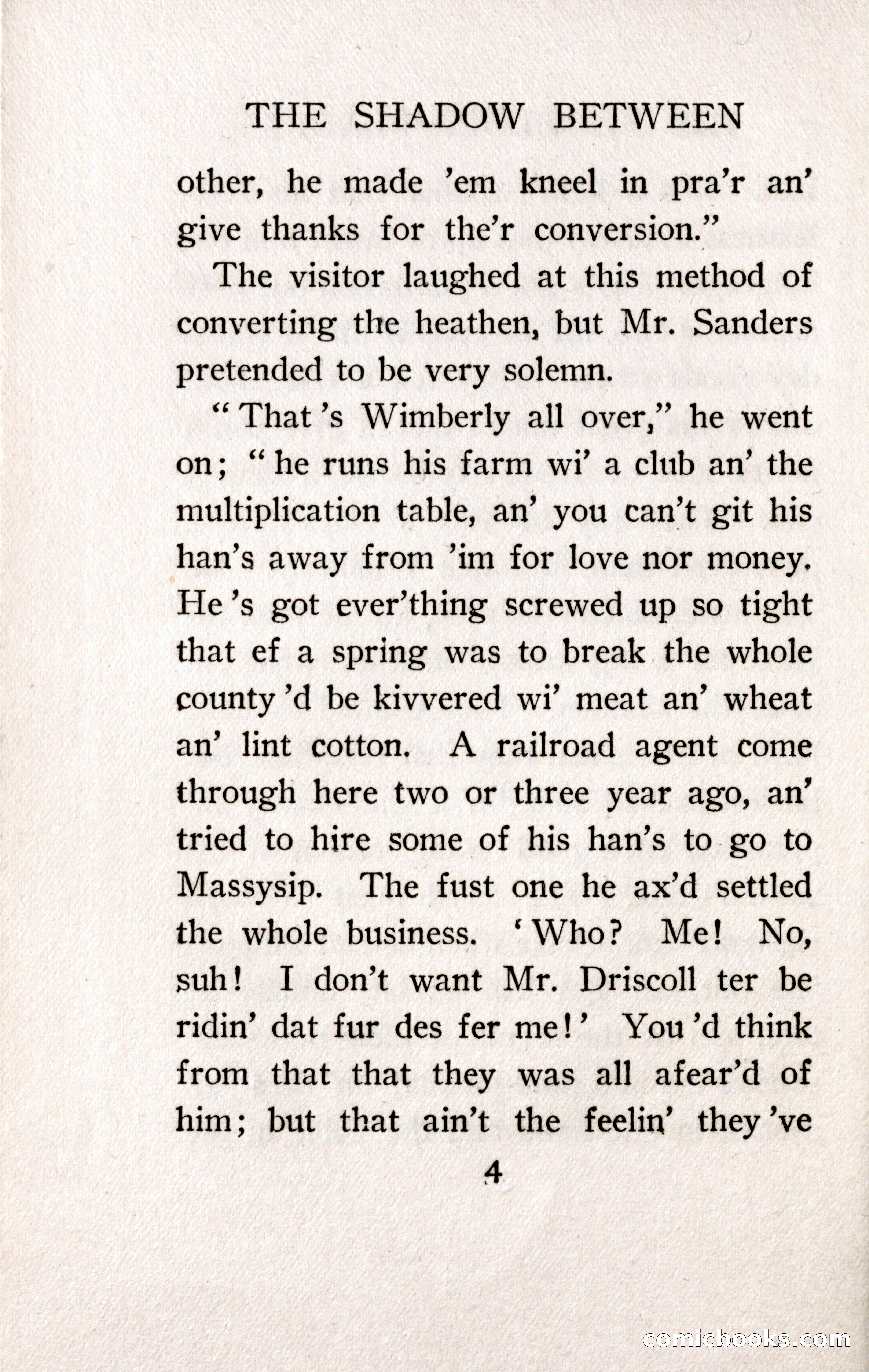 The Shadow Between His Shoulder Blades — page 14 of 158