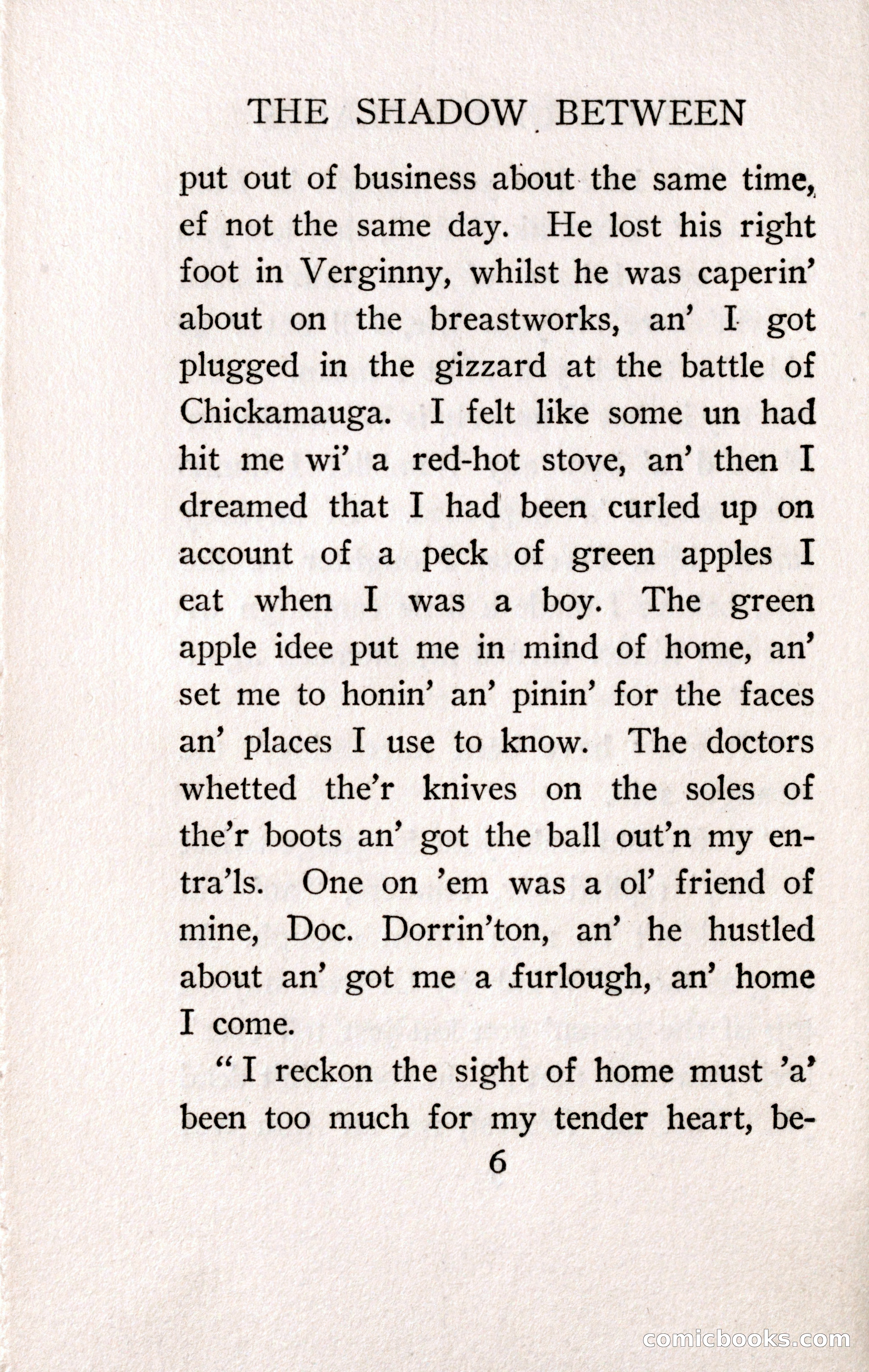 The Shadow Between His Shoulder Blades — page 16 of 158