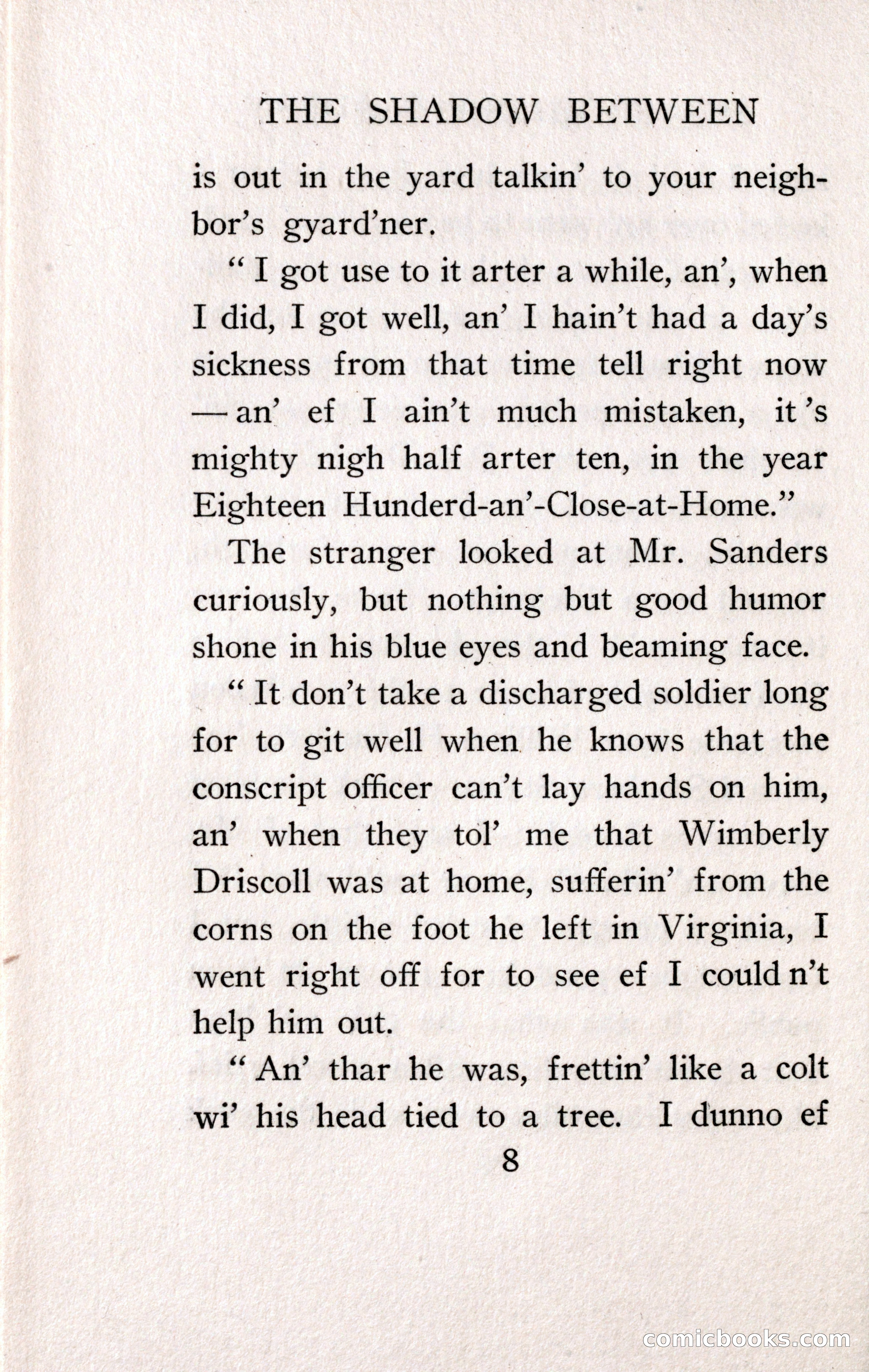 The Shadow Between His Shoulder Blades — page 18 of 158
