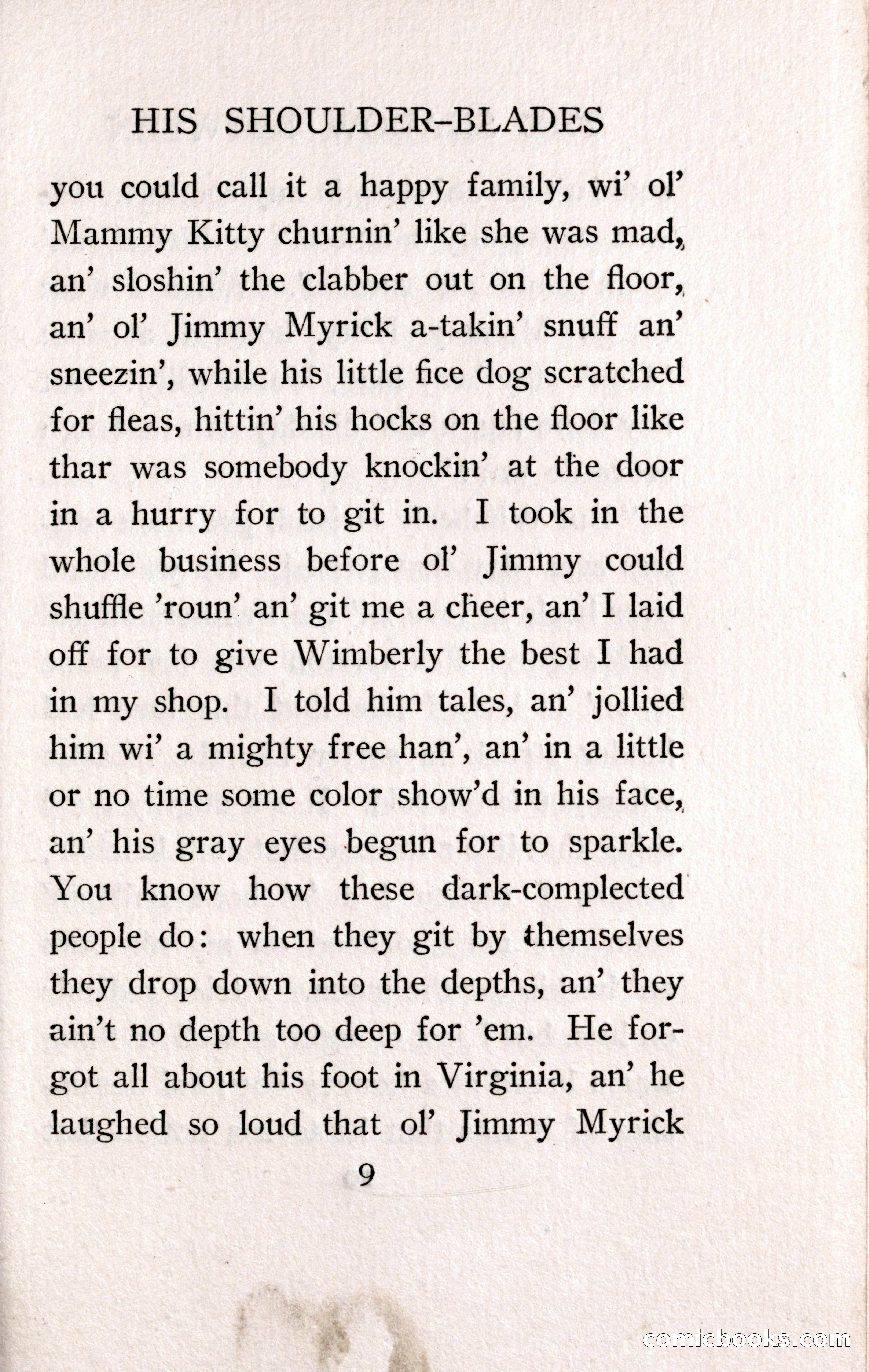 The Shadow Between His Shoulder Blades — page 19 of 158