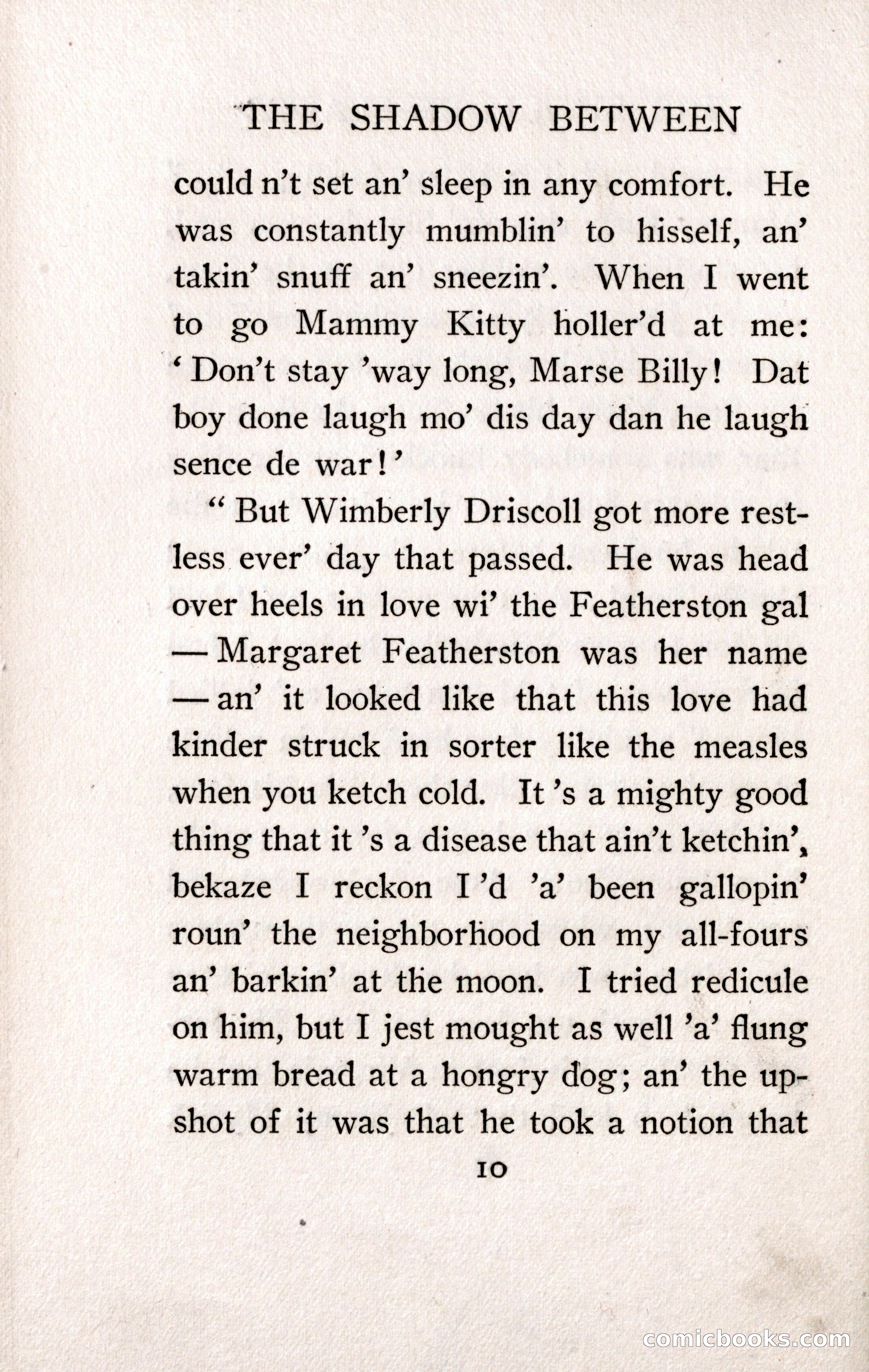 The Shadow Between His Shoulder Blades — page 20 of 158