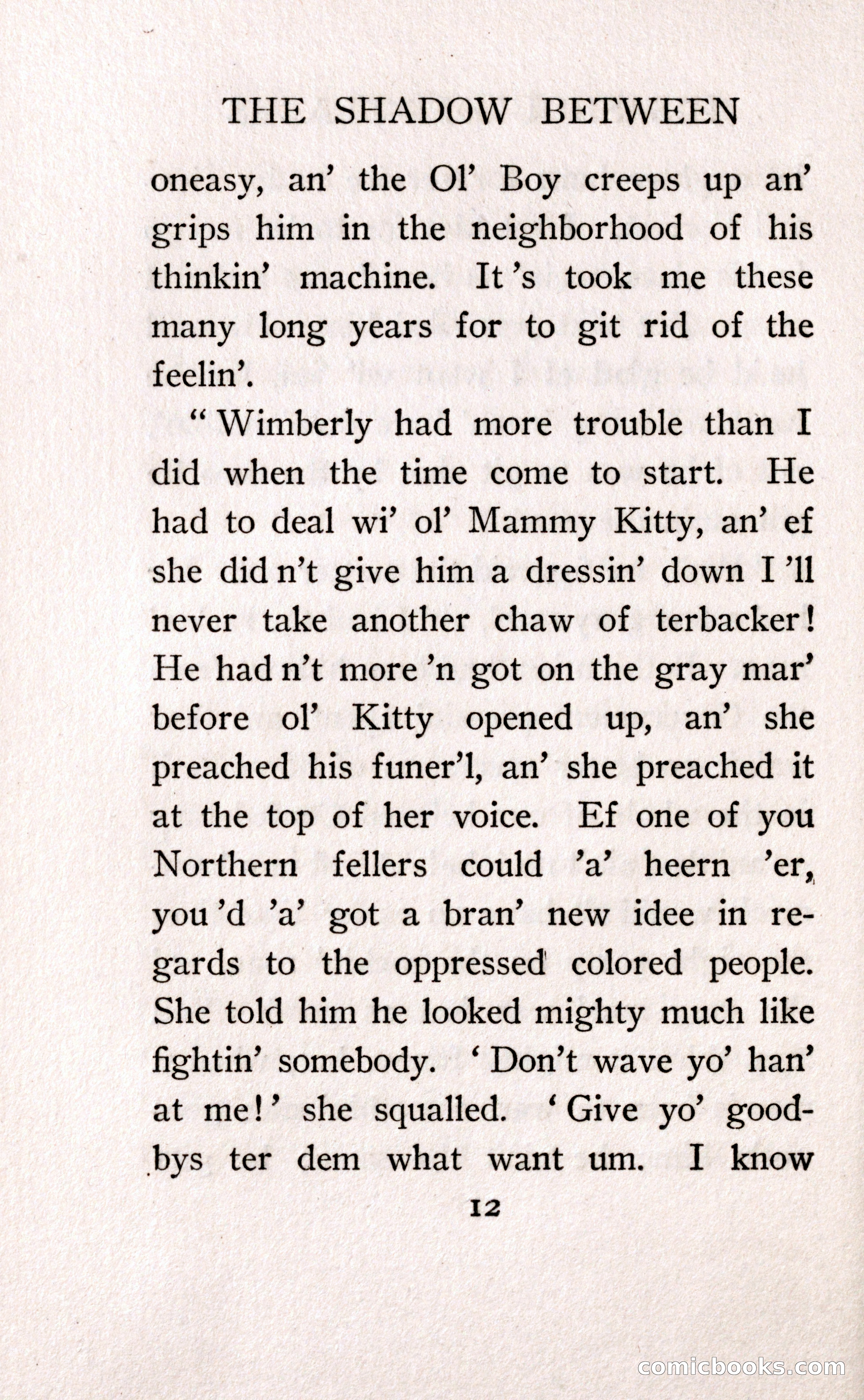 The Shadow Between His Shoulder Blades — page 22 of 158