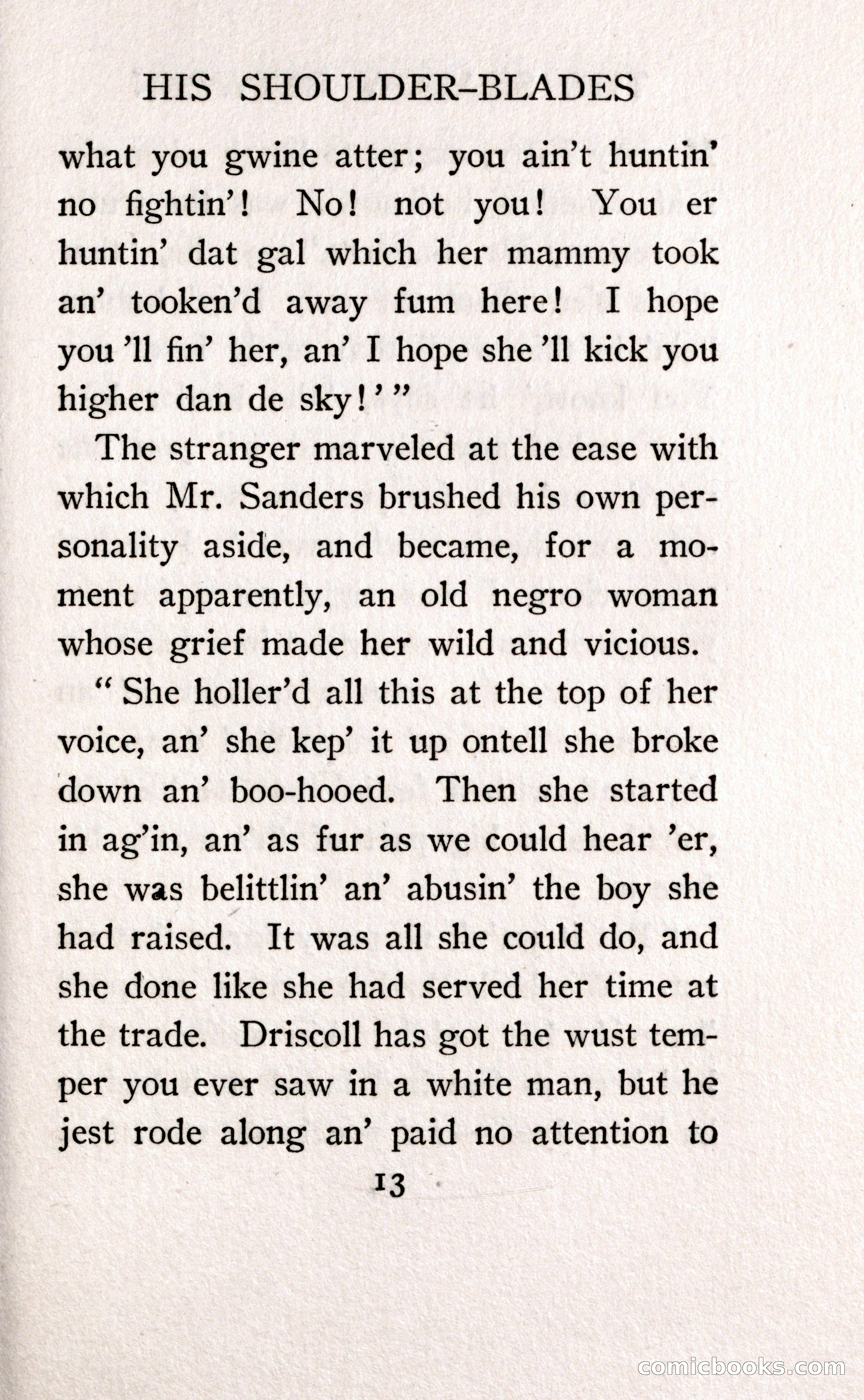 The Shadow Between His Shoulder Blades — page 23 of 158