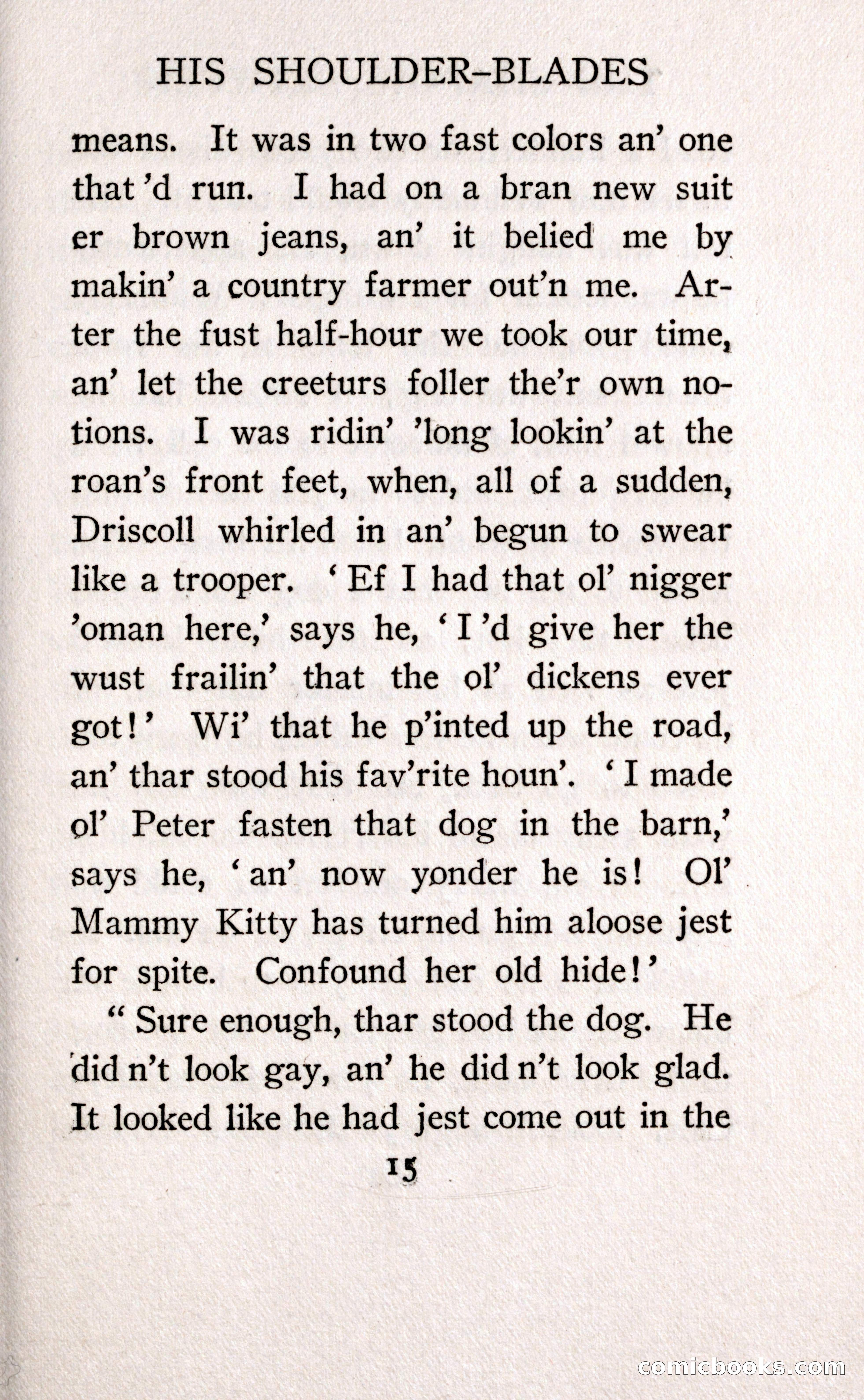 The Shadow Between His Shoulder Blades — page 25 of 158