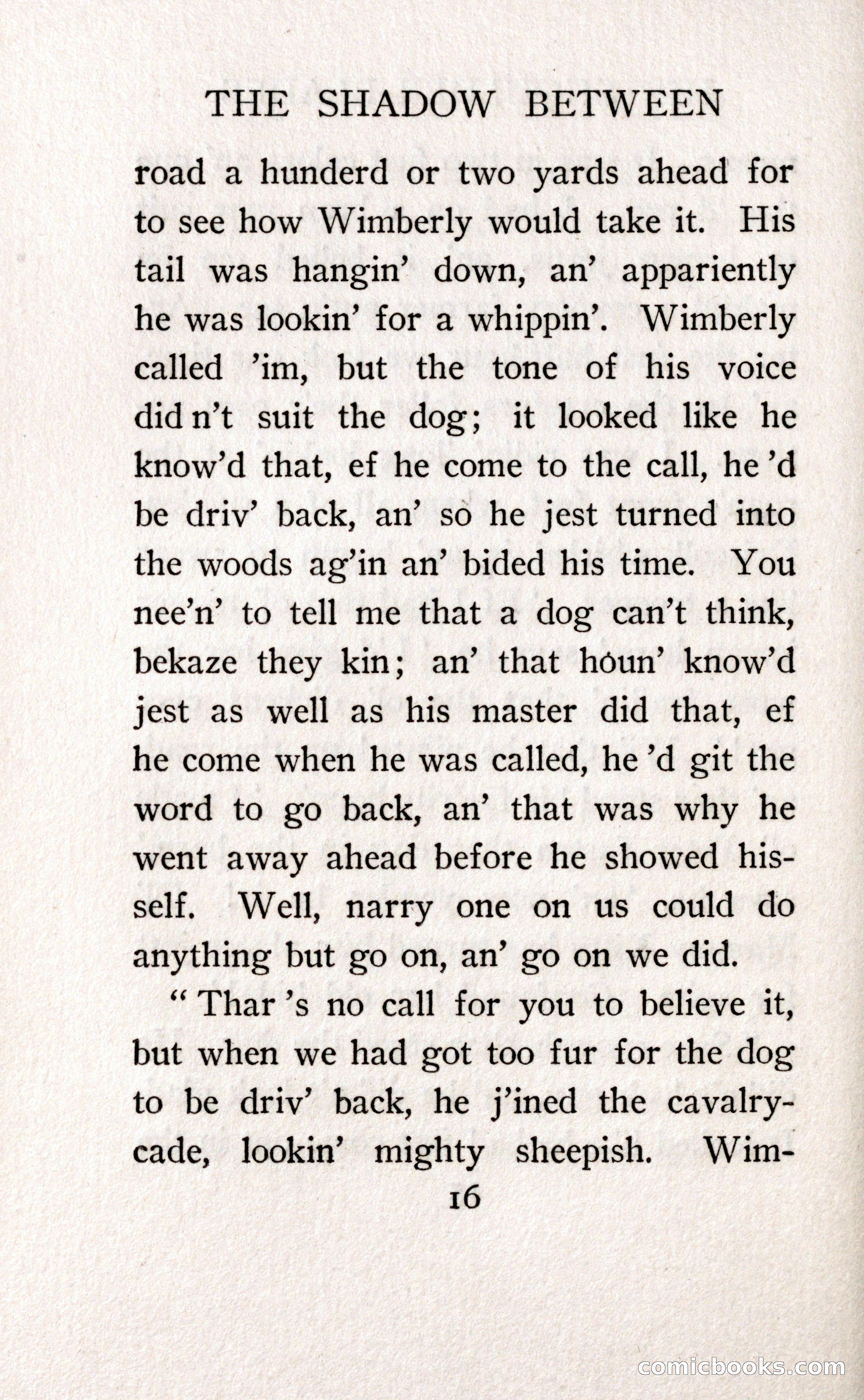 The Shadow Between His Shoulder Blades — page 26 of 158