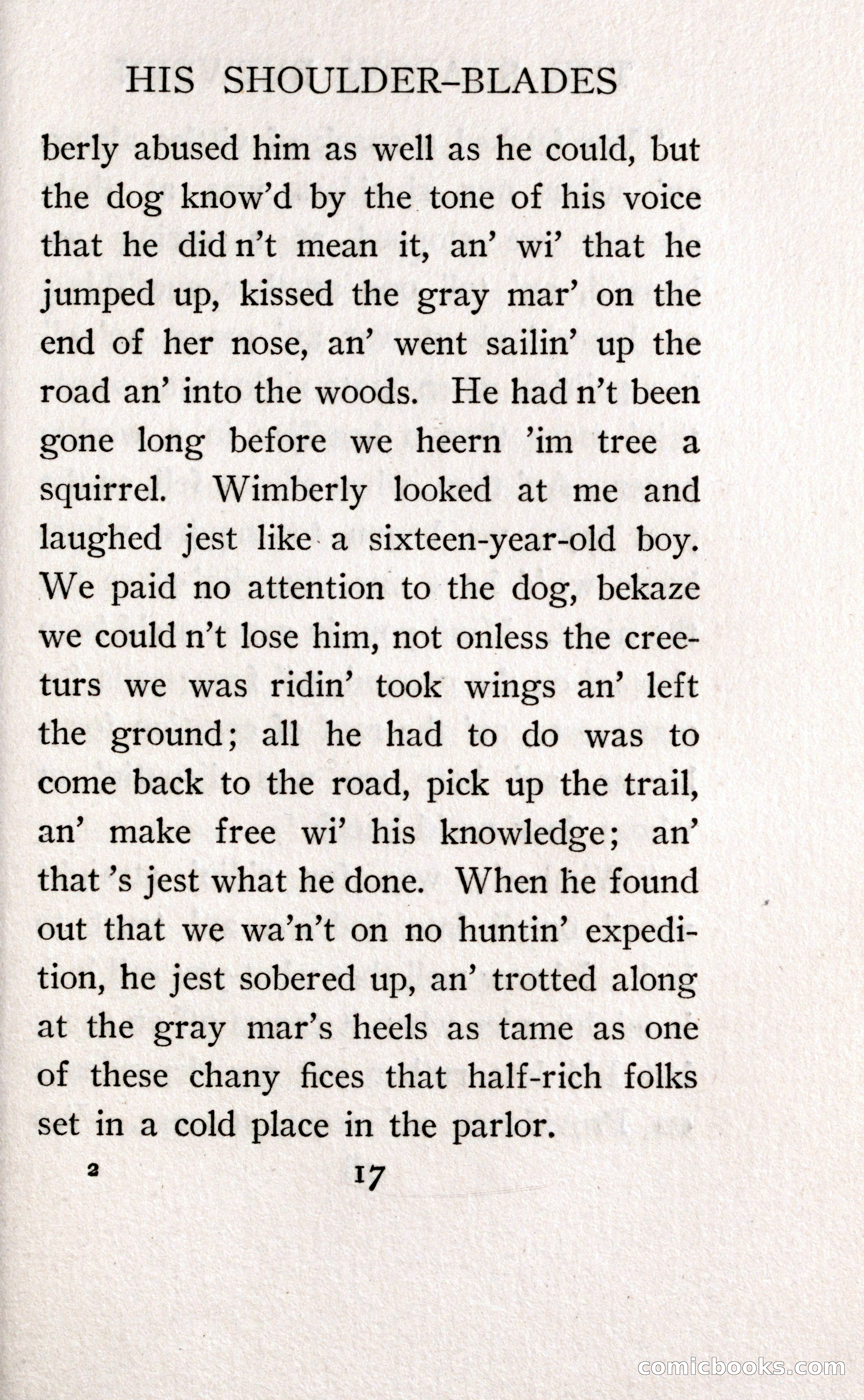 The Shadow Between His Shoulder Blades — page 27 of 158