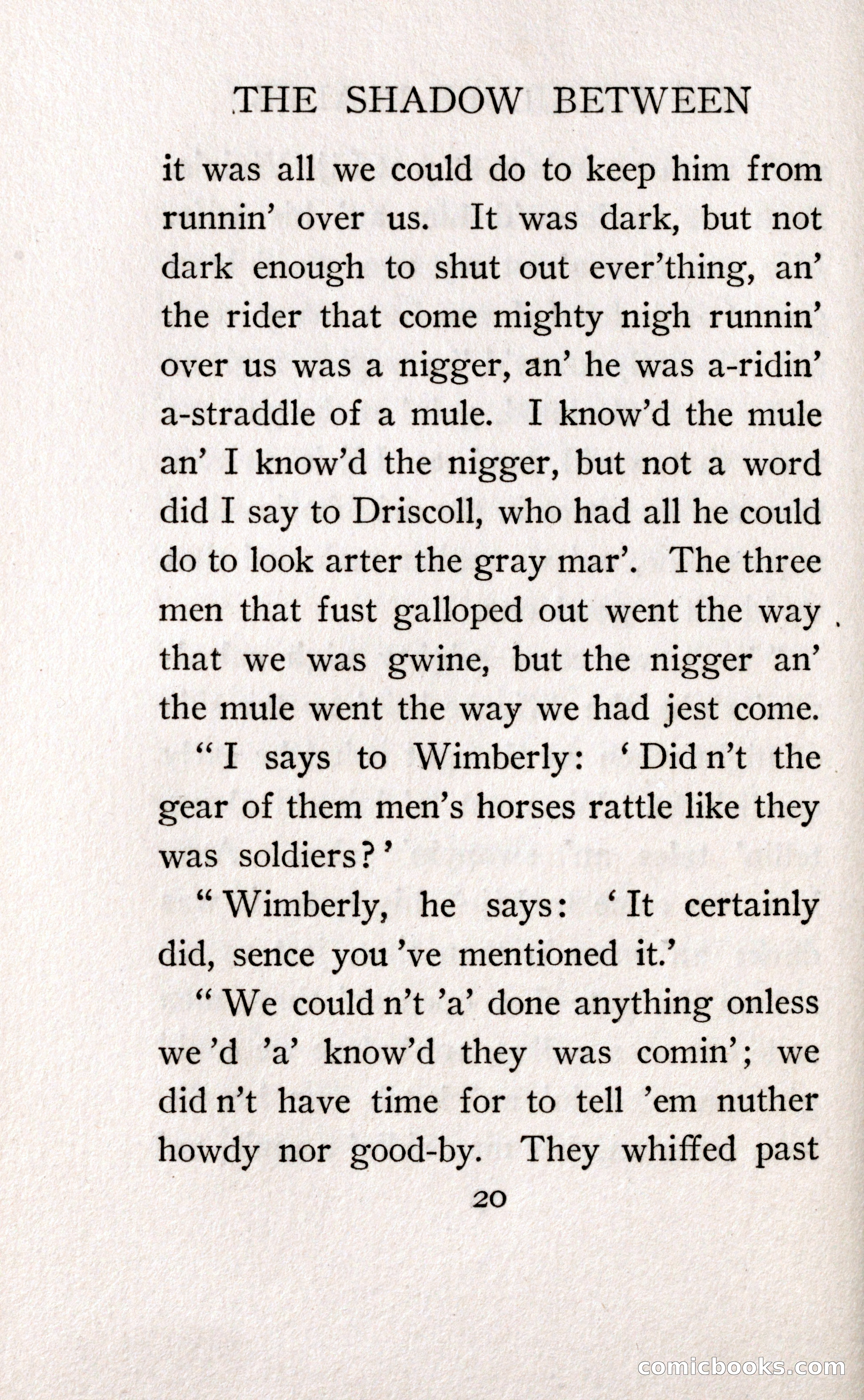 The Shadow Between His Shoulder Blades — page 30 of 158