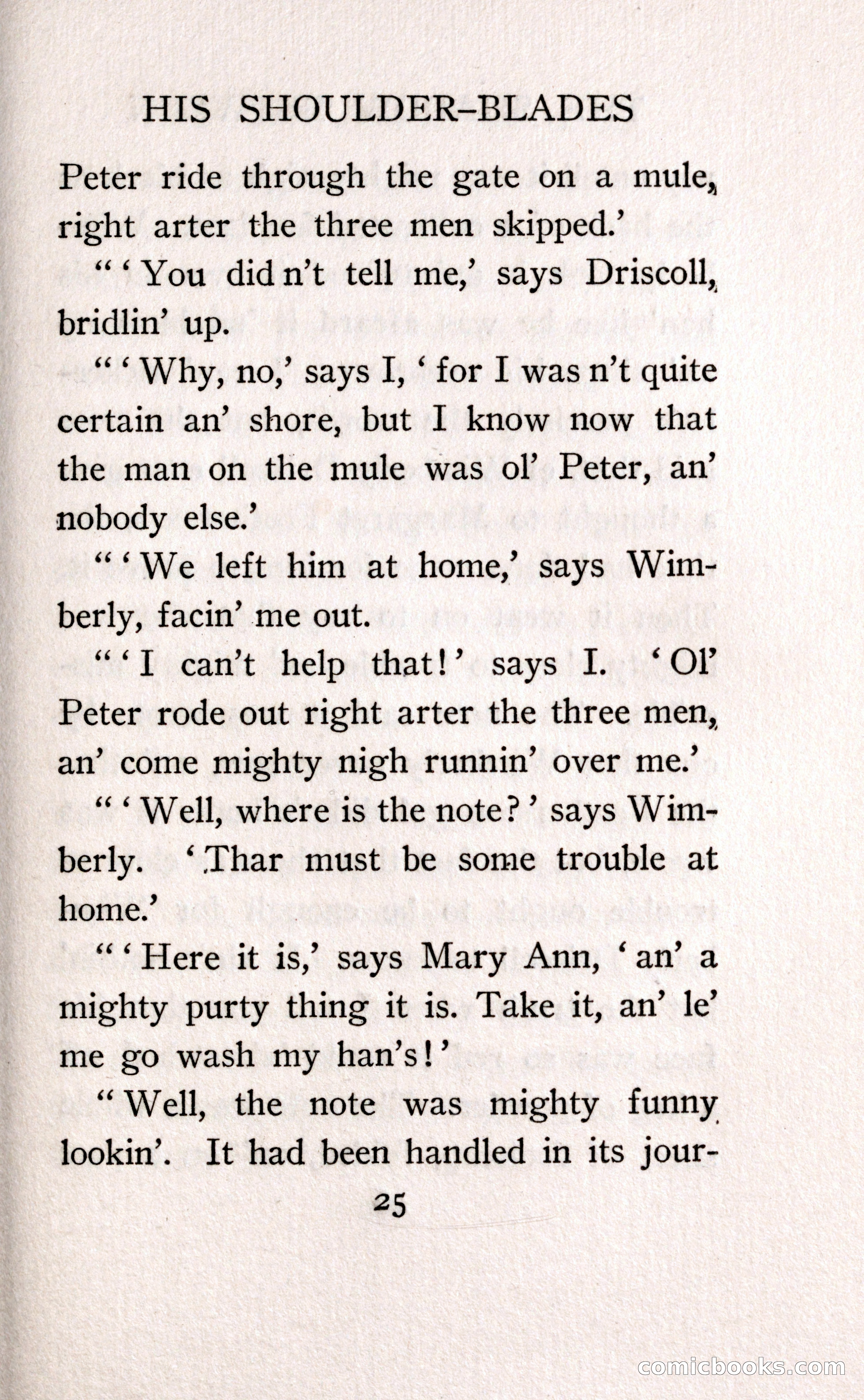 The Shadow Between His Shoulder Blades — page 35 of 158