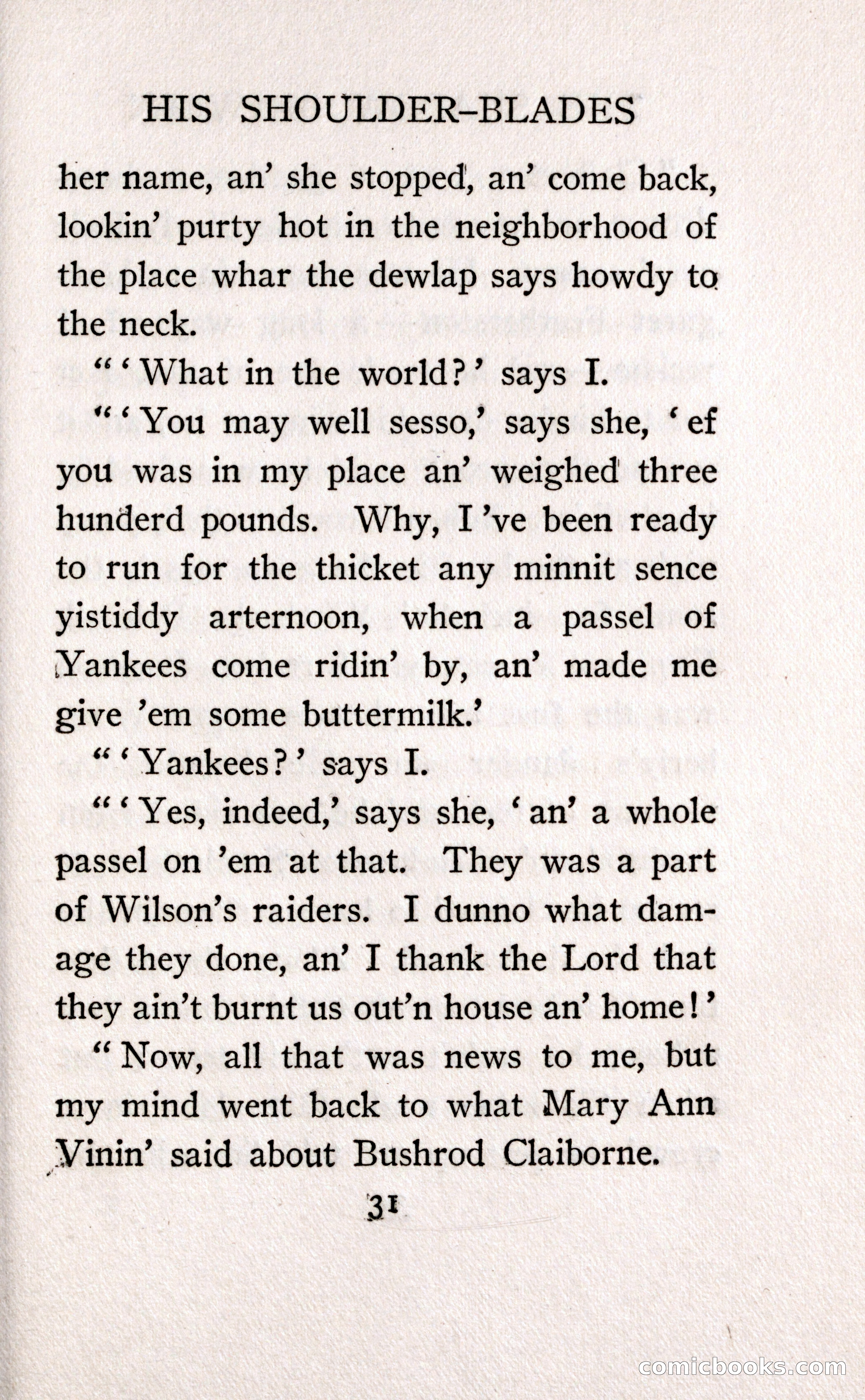 The Shadow Between His Shoulder Blades — page 41 of 158