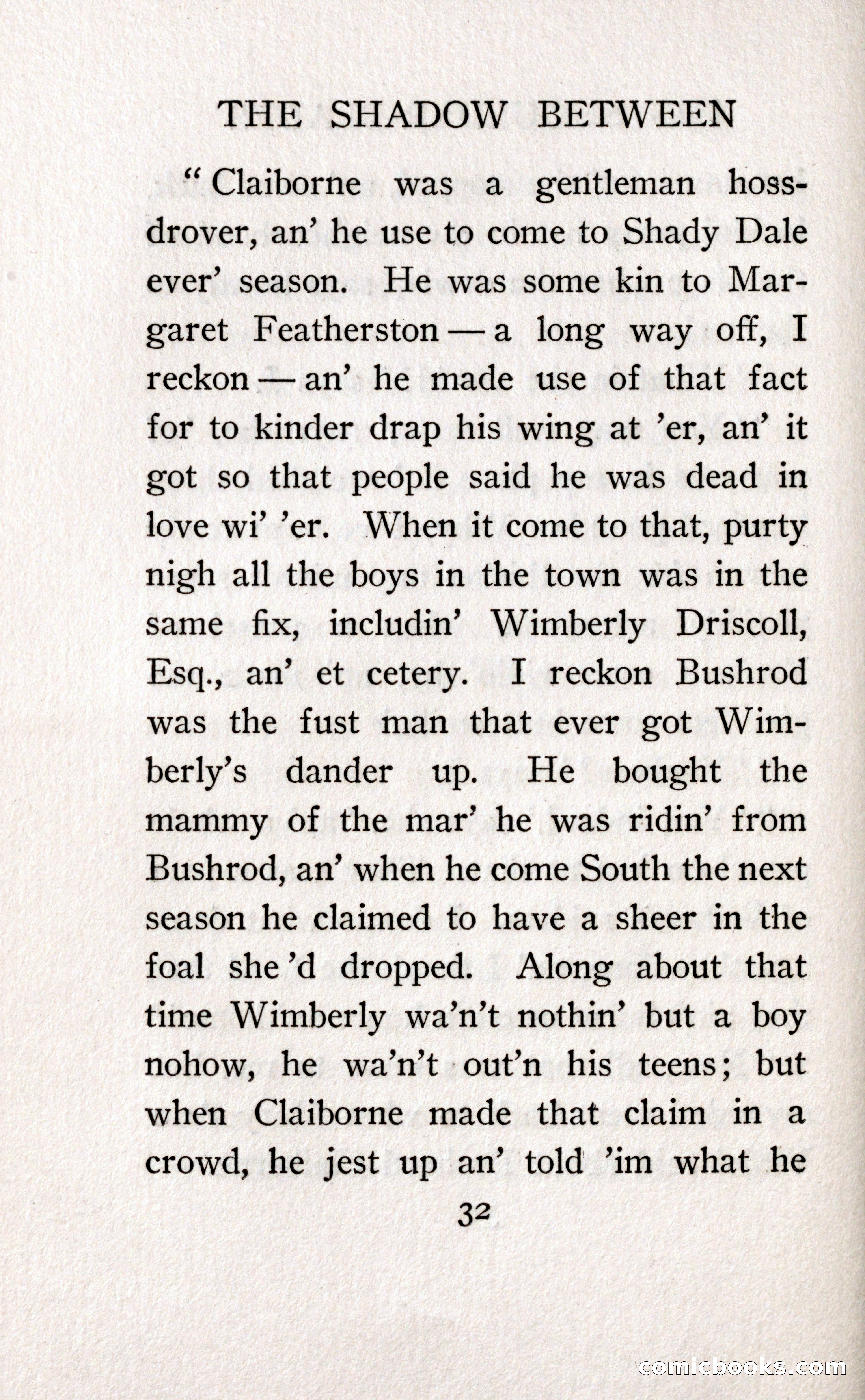 The Shadow Between His Shoulder Blades — page 42 of 158