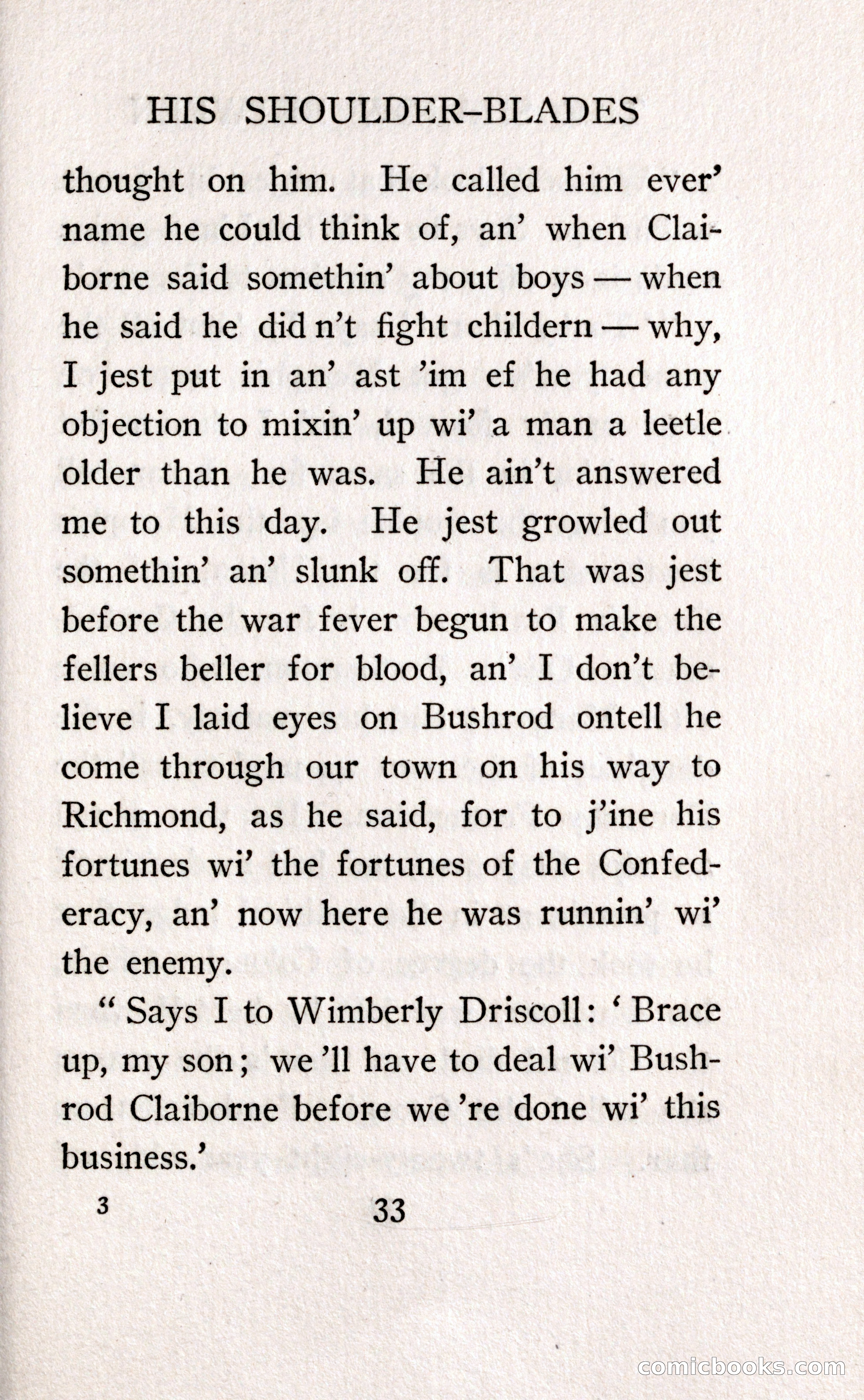 The Shadow Between His Shoulder Blades — page 43 of 158