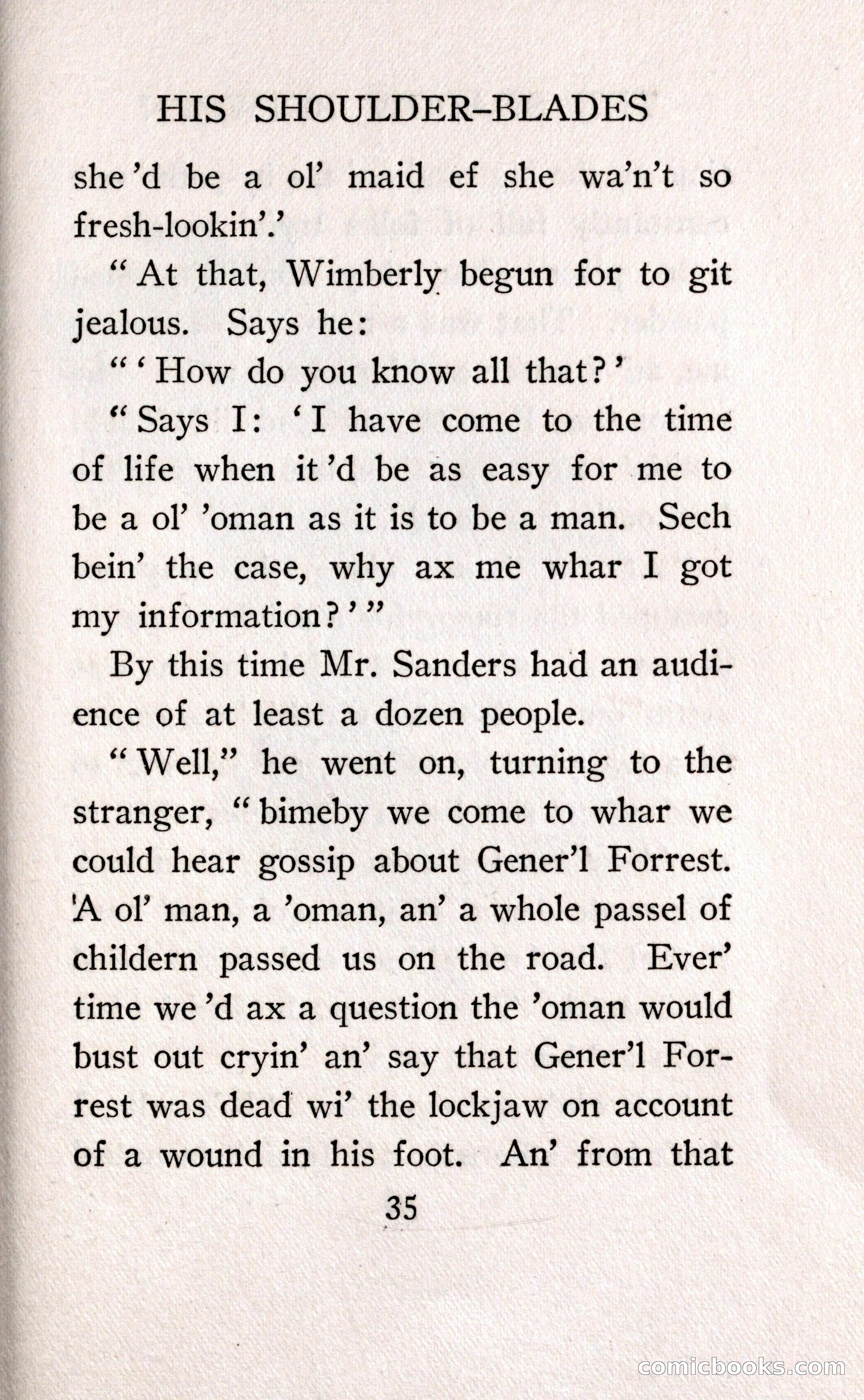 The Shadow Between His Shoulder Blades — page 45 of 158