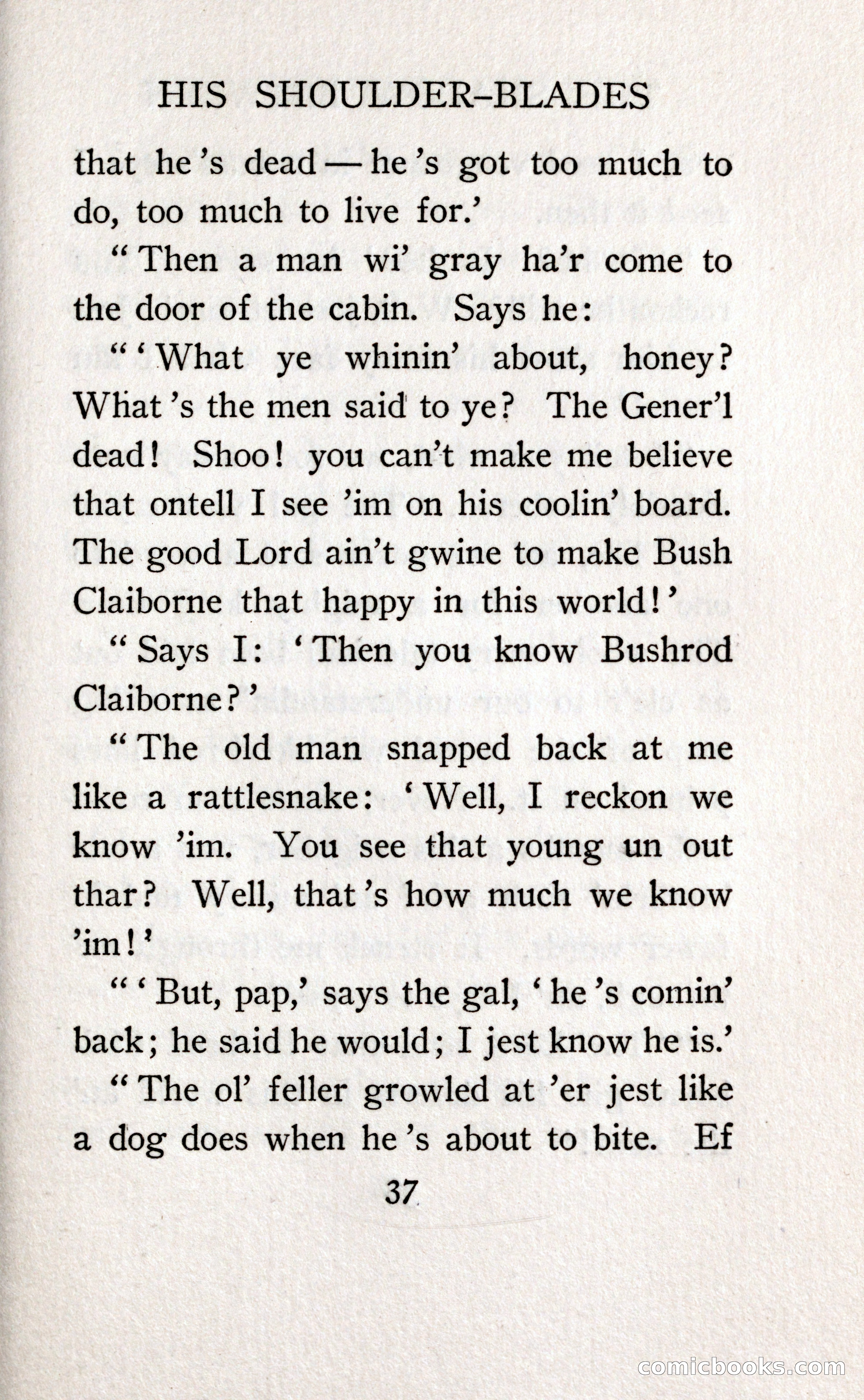 The Shadow Between His Shoulder Blades — page 49 of 158