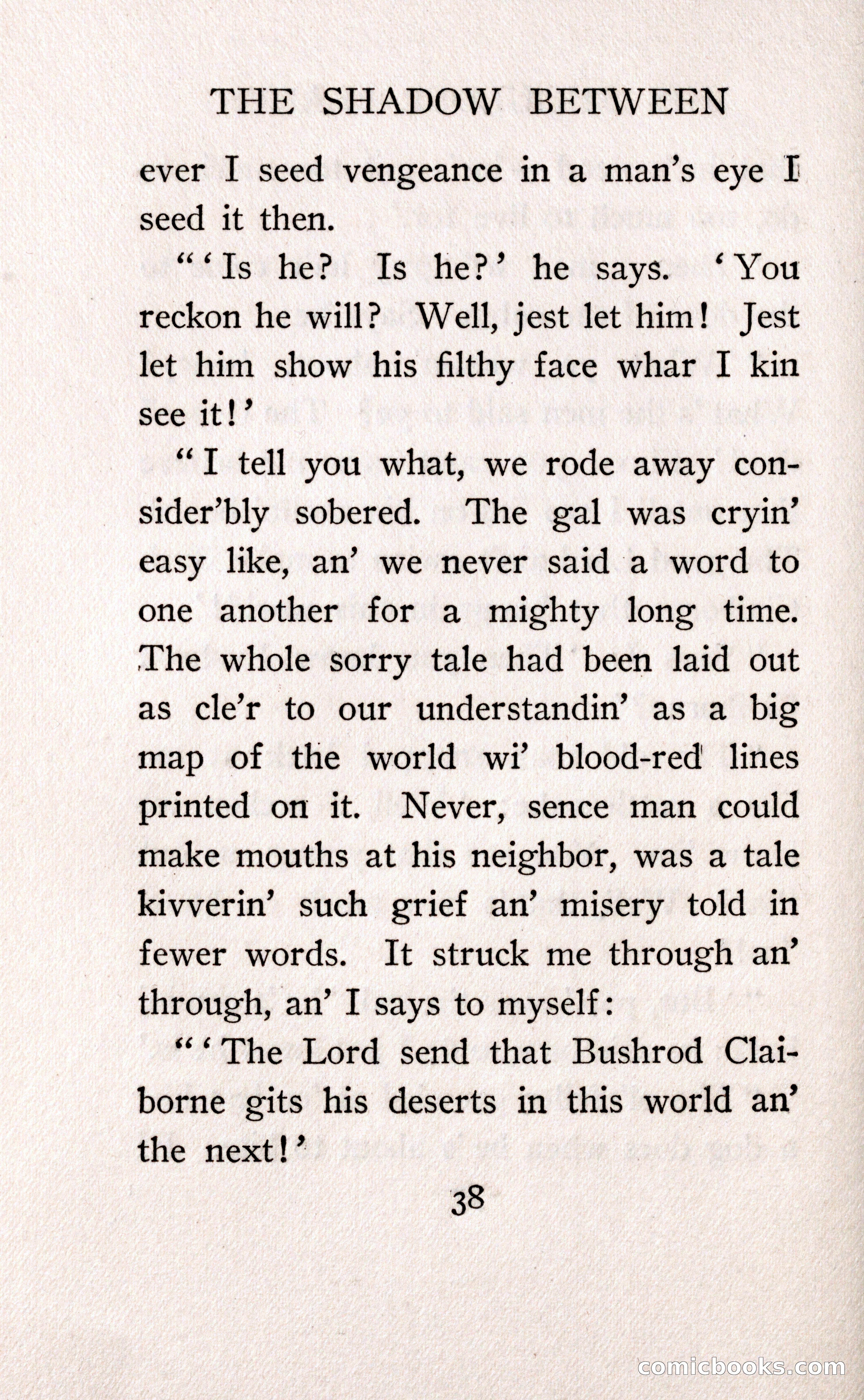 The Shadow Between His Shoulder Blades — page 50 of 158