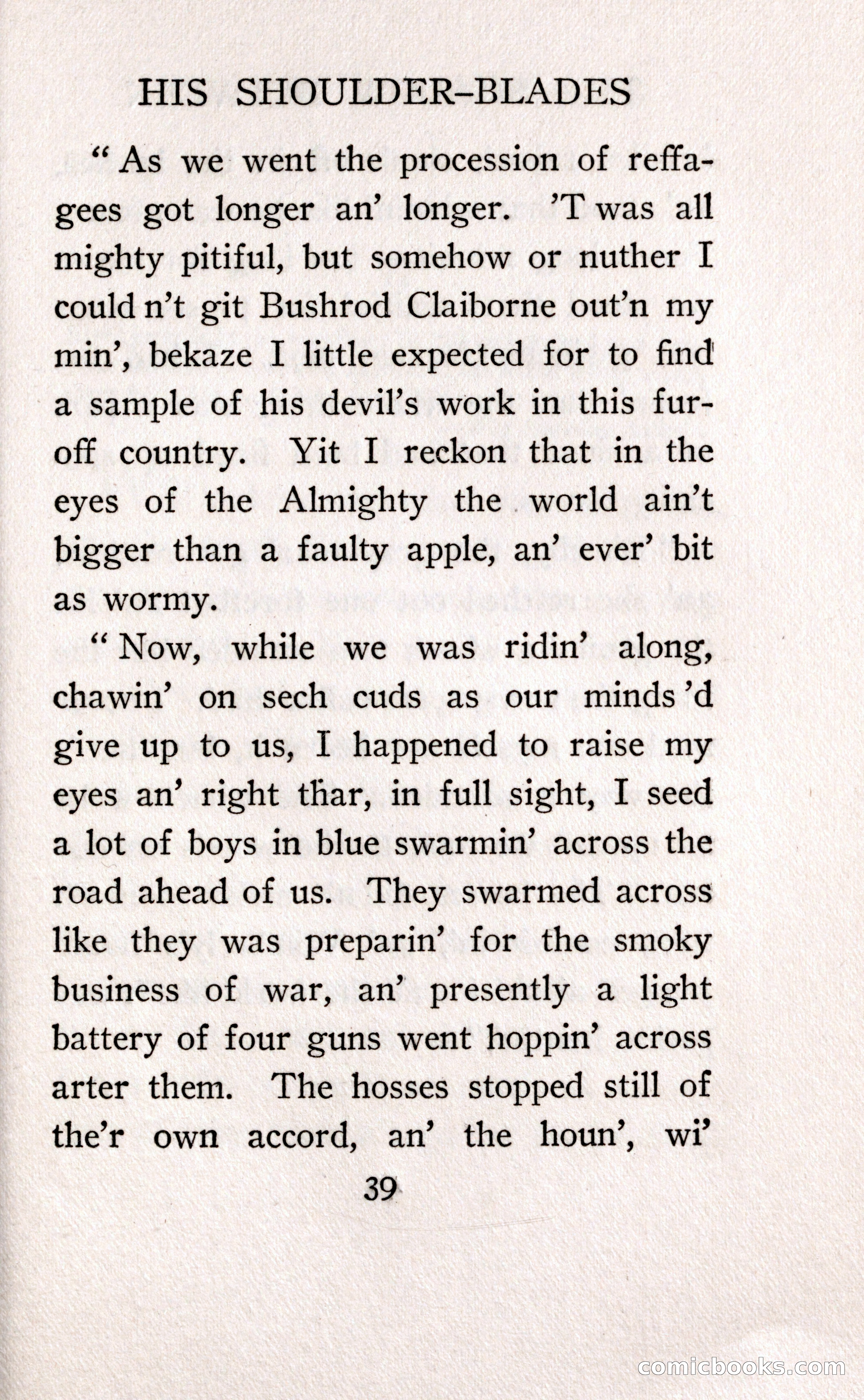The Shadow Between His Shoulder Blades — page 51 of 158