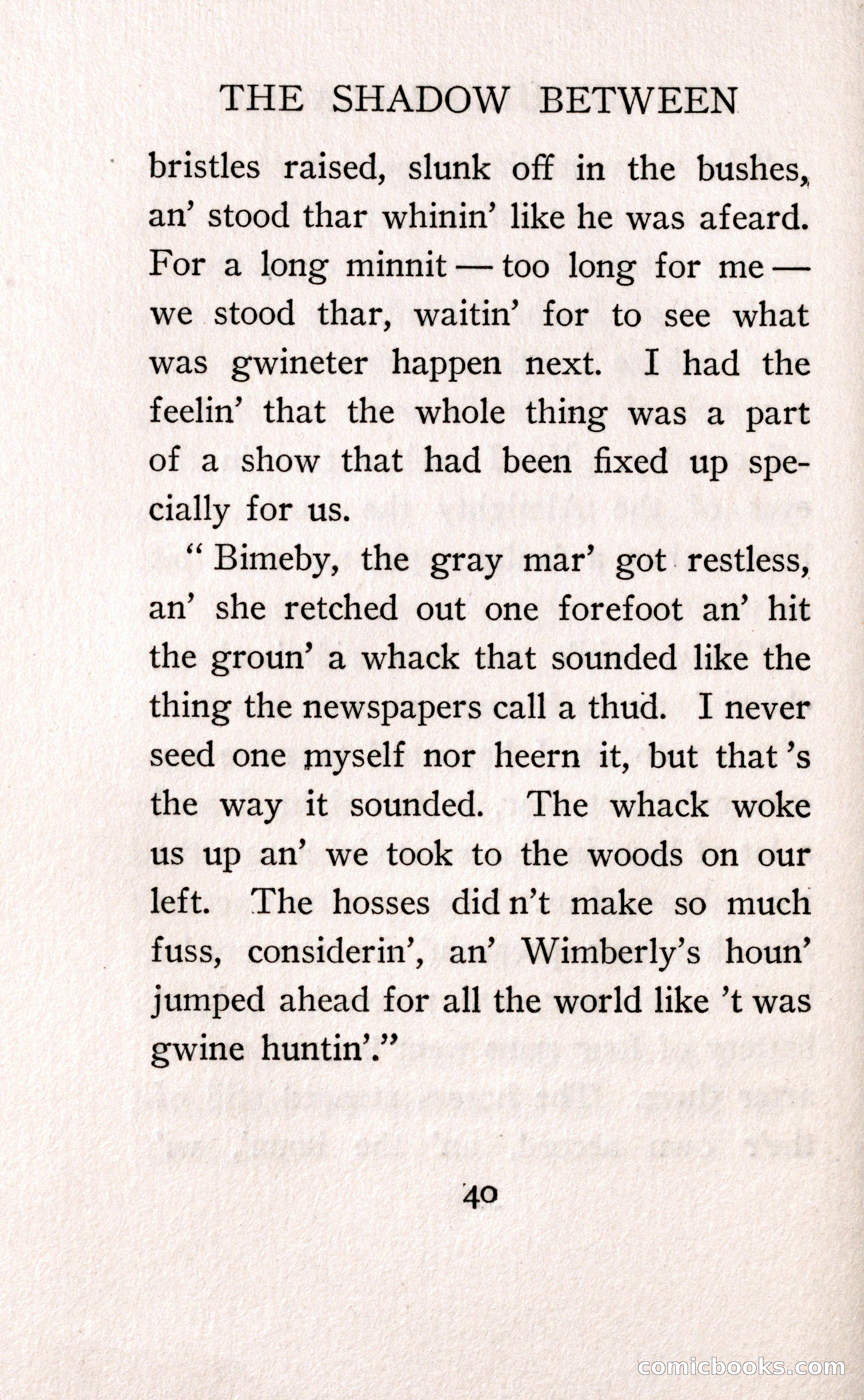 The Shadow Between His Shoulder Blades — page 52 of 158