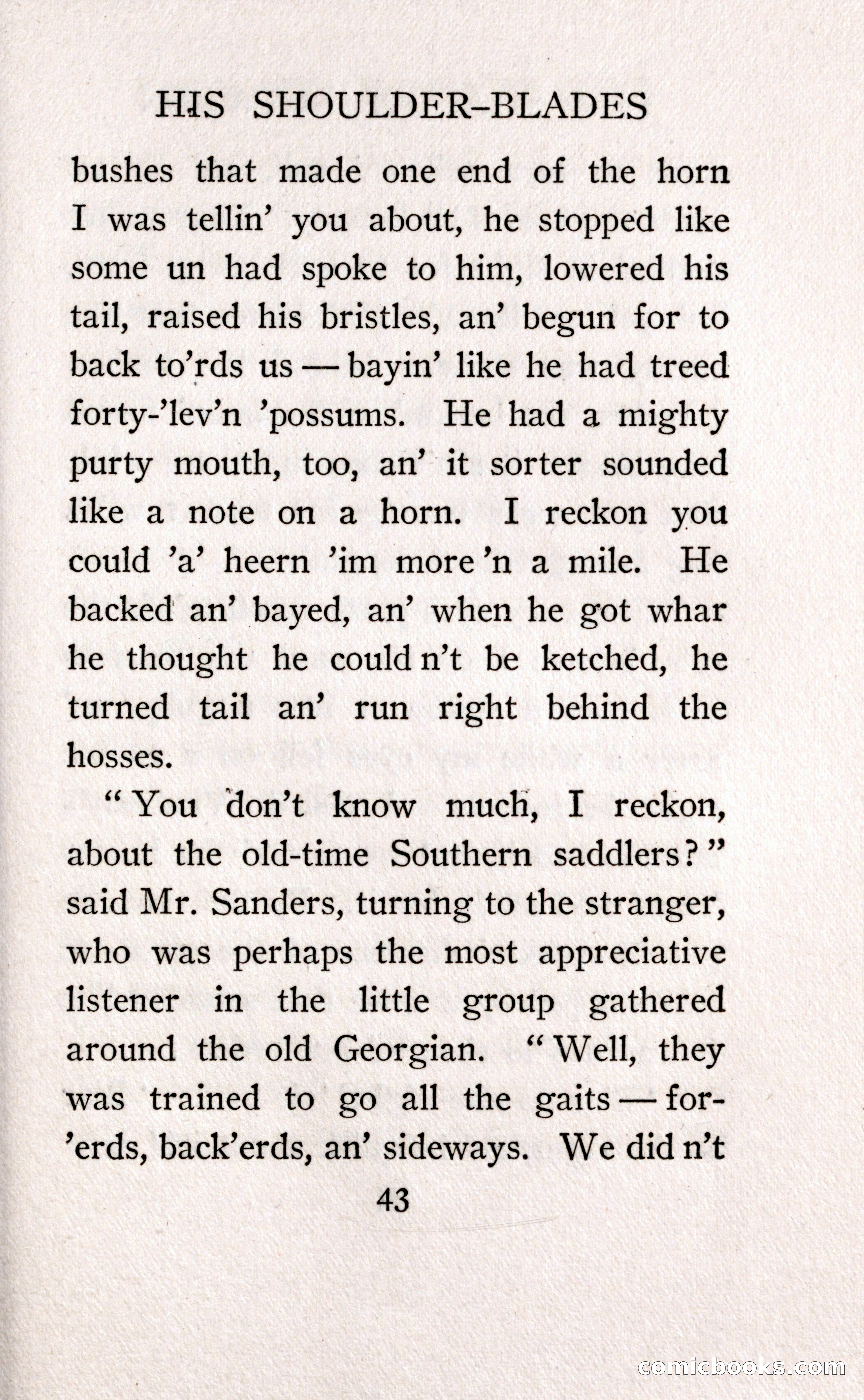 The Shadow Between His Shoulder Blades — page 55 of 158