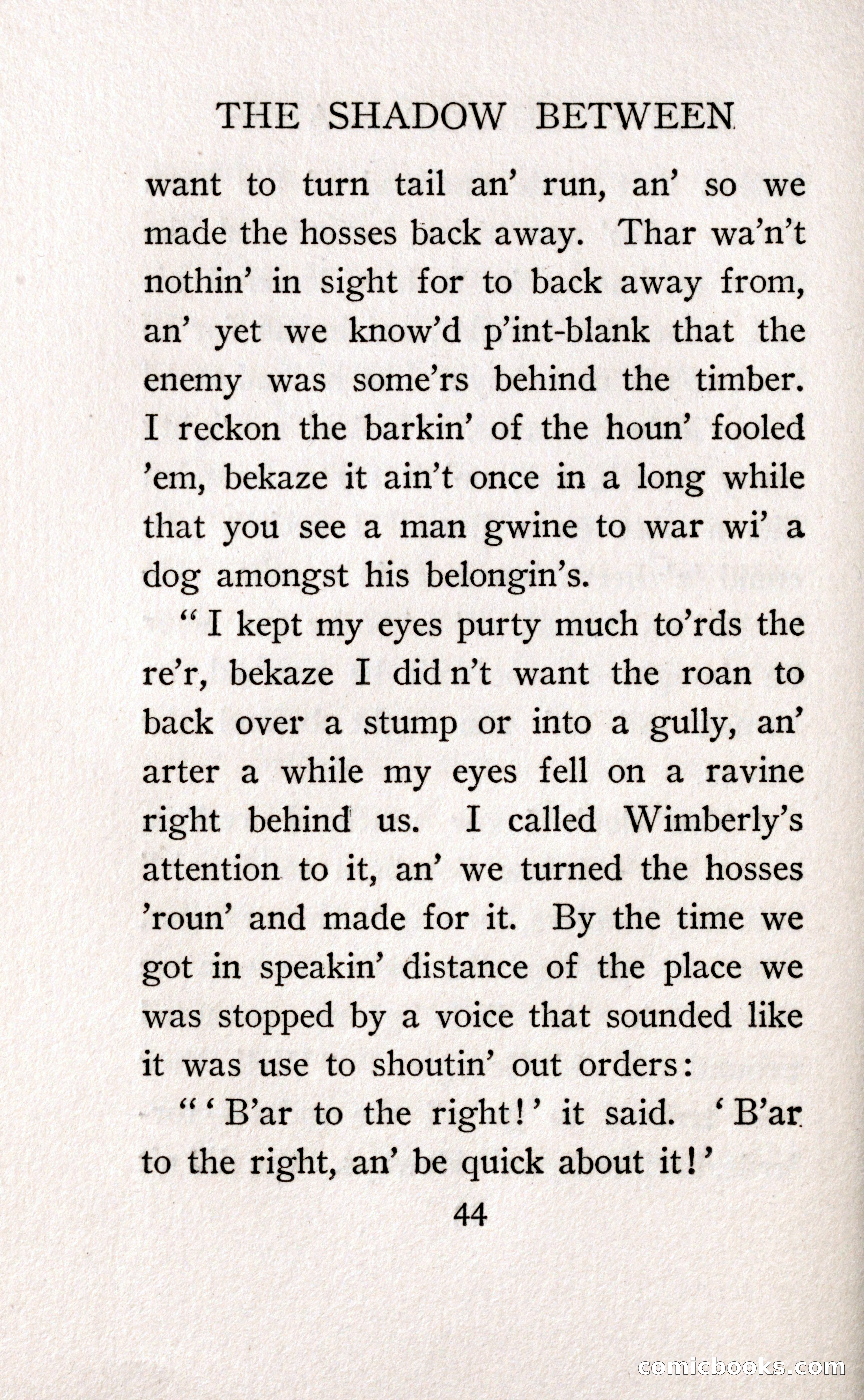 The Shadow Between His Shoulder Blades — page 56 of 158