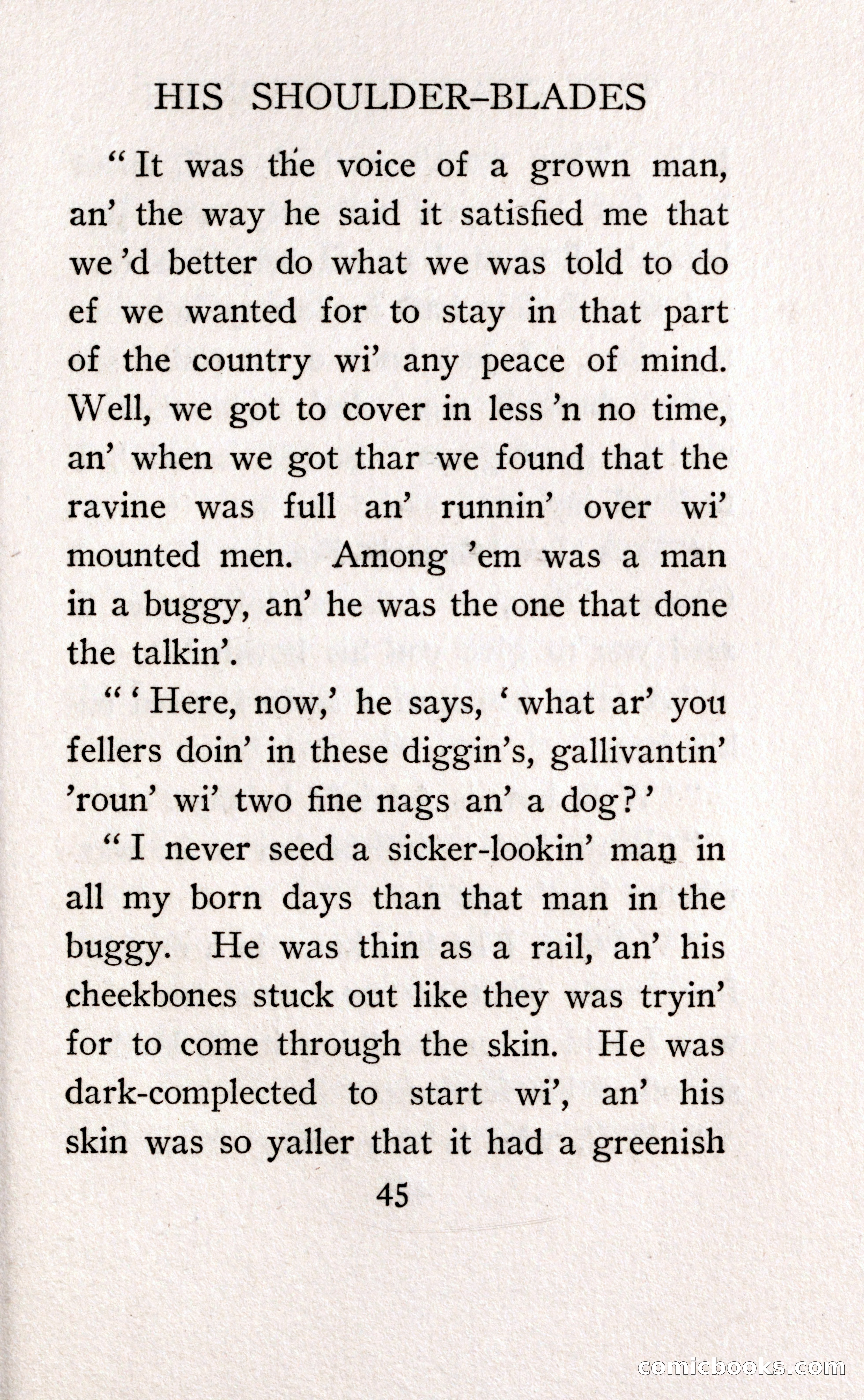 The Shadow Between His Shoulder Blades — page 57 of 158