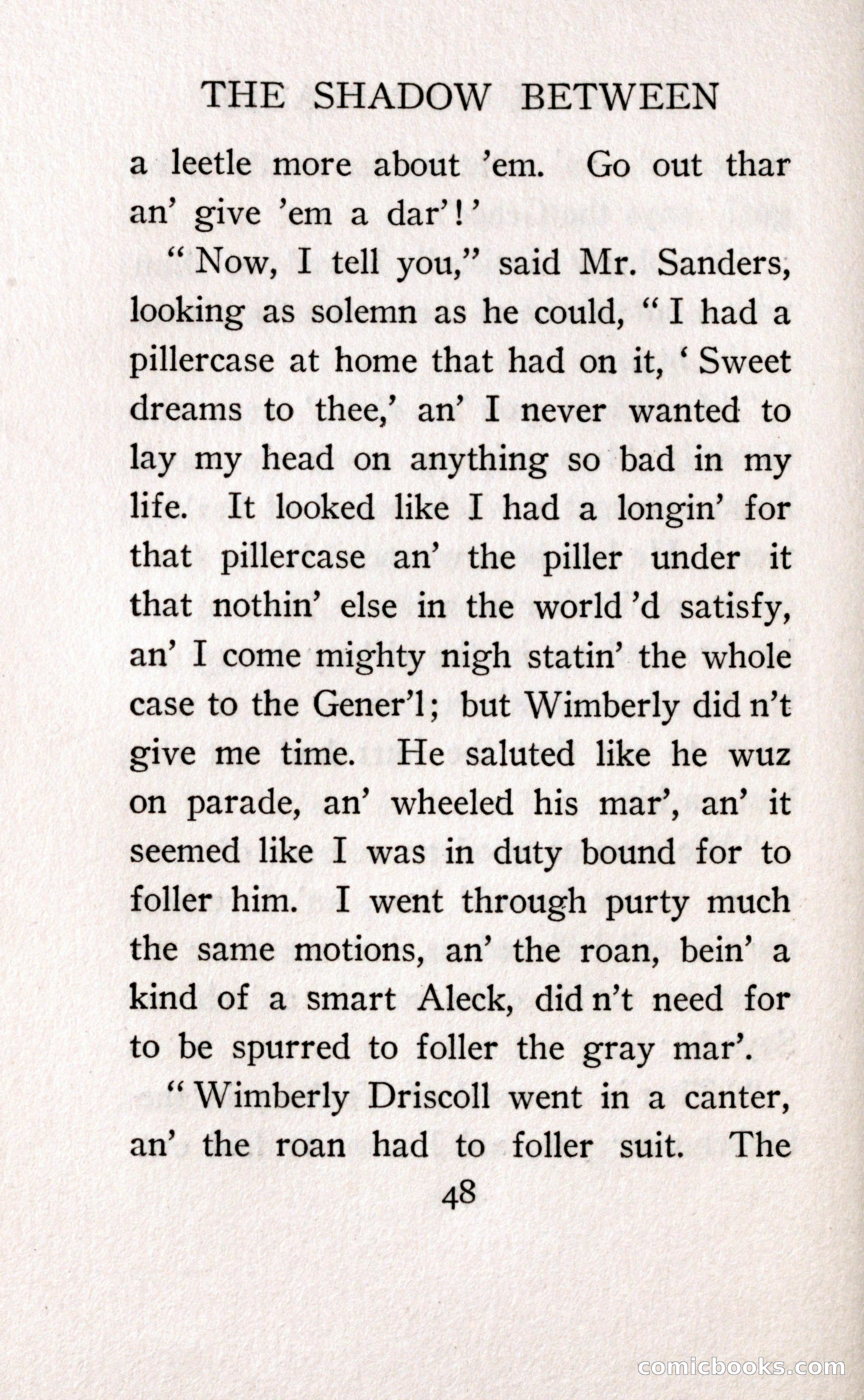 The Shadow Between His Shoulder Blades — page 60 of 158