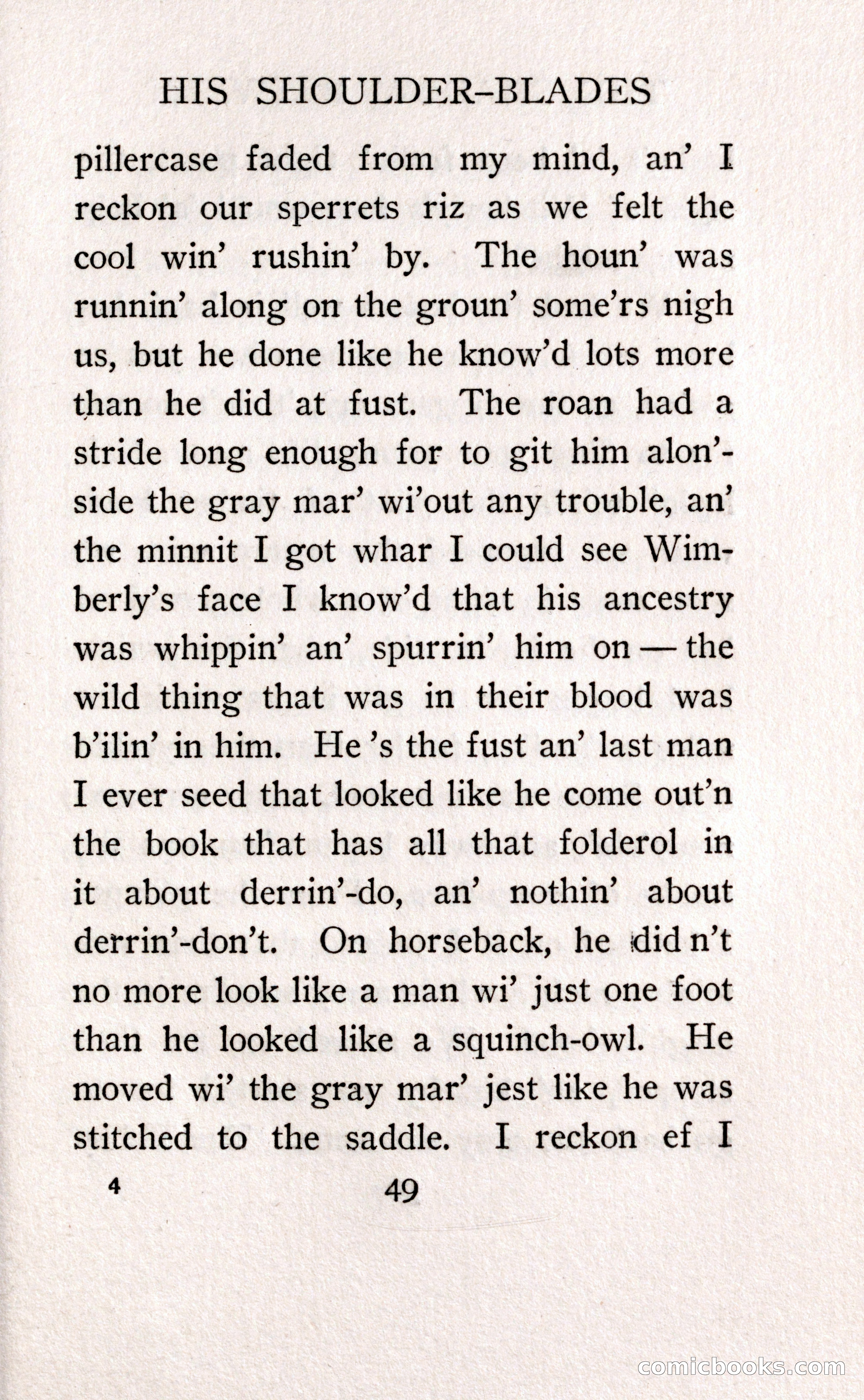 The Shadow Between His Shoulder Blades — page 61 of 158