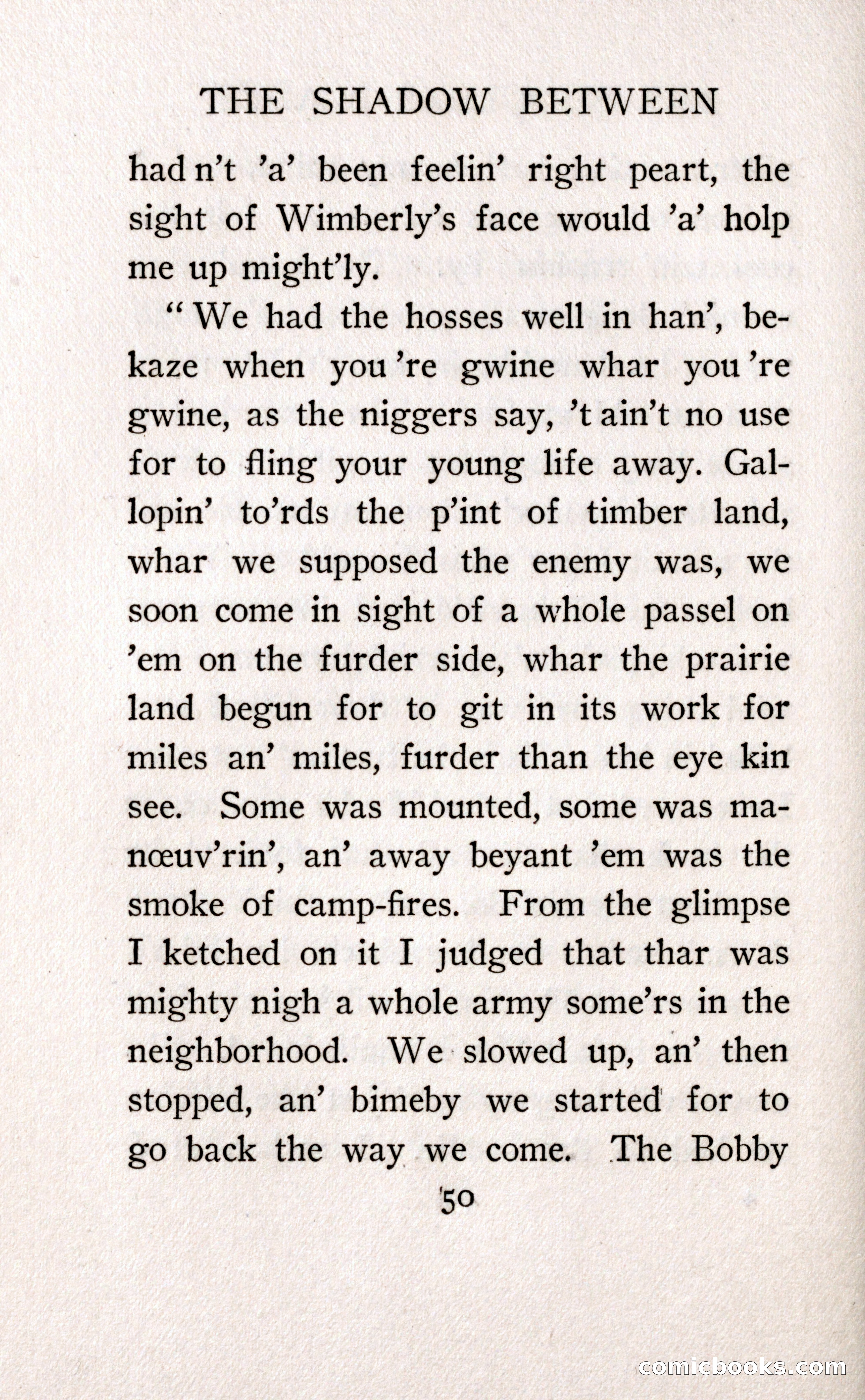The Shadow Between His Shoulder Blades — page 62 of 158