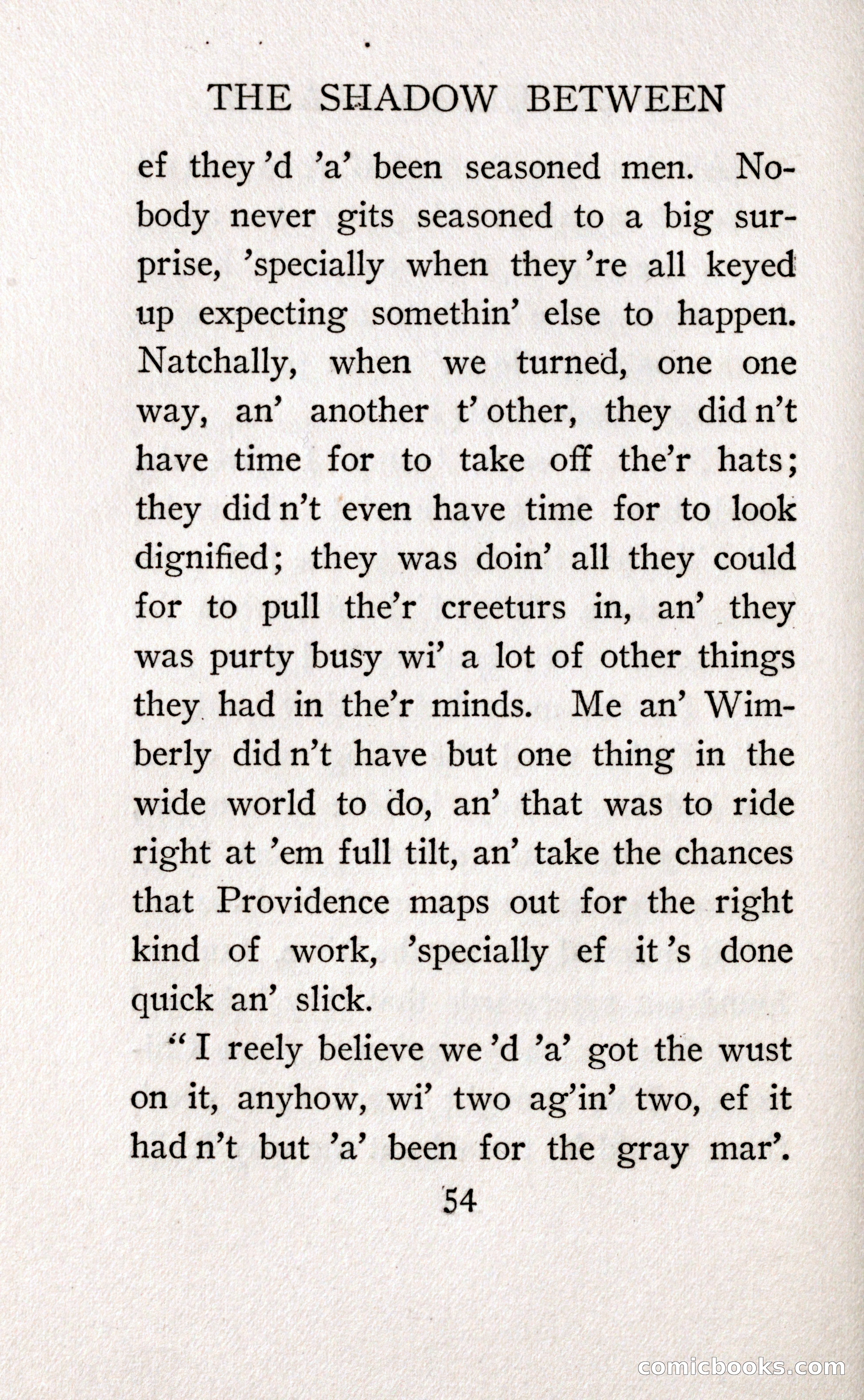 The Shadow Between His Shoulder Blades — page 66 of 158