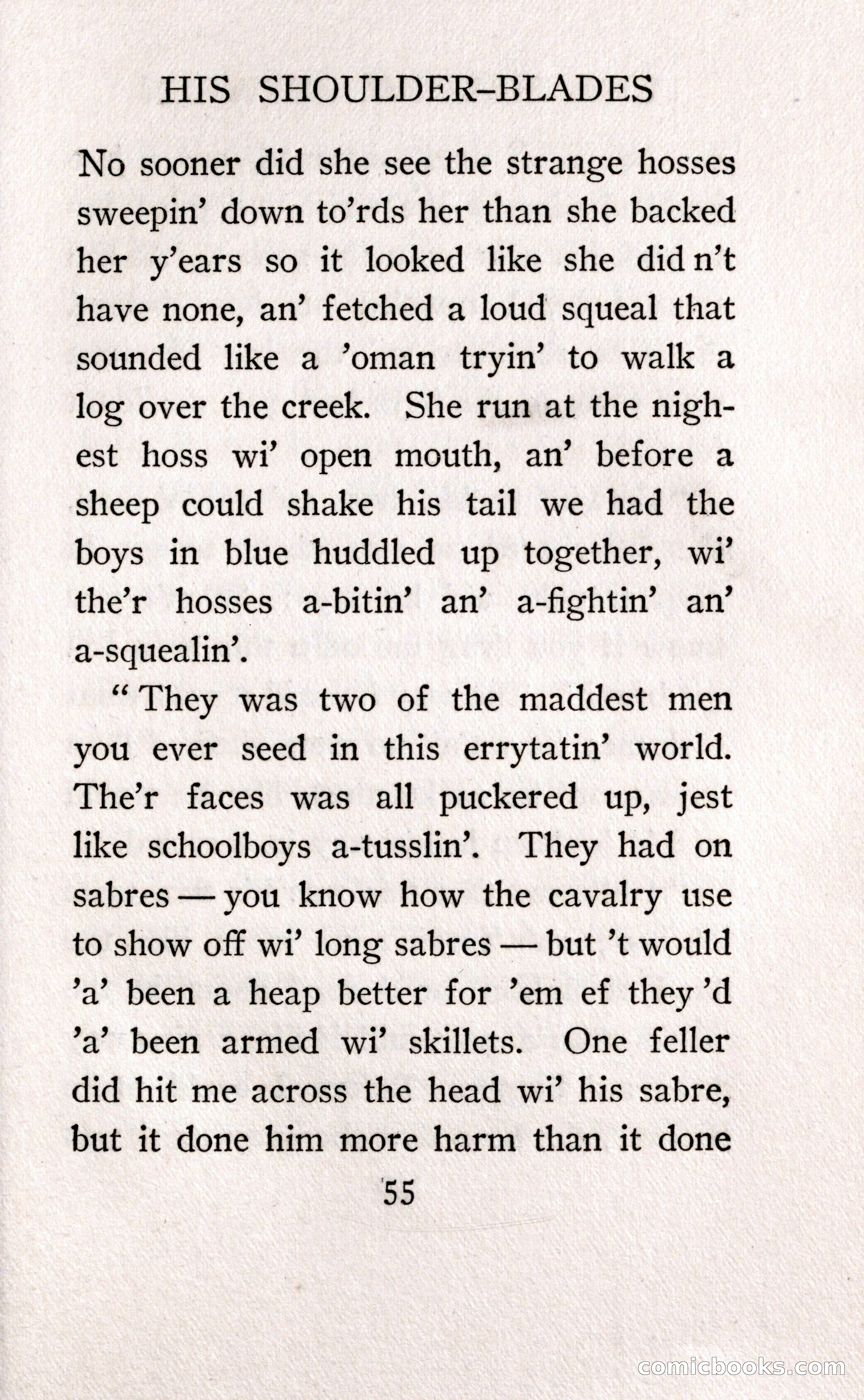 The Shadow Between His Shoulder Blades — page 67 of 158