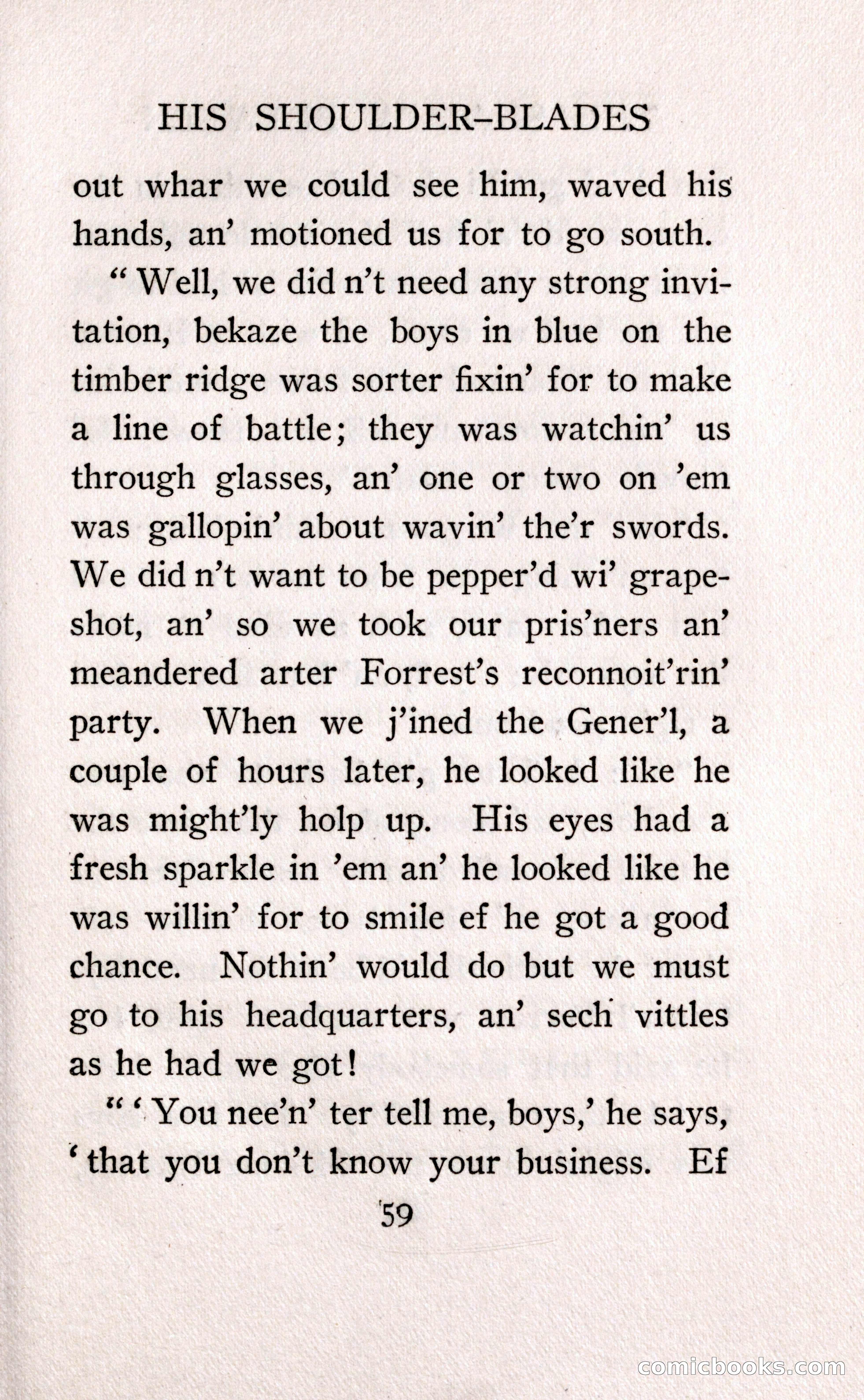 The Shadow Between His Shoulder Blades — page 71 of 158