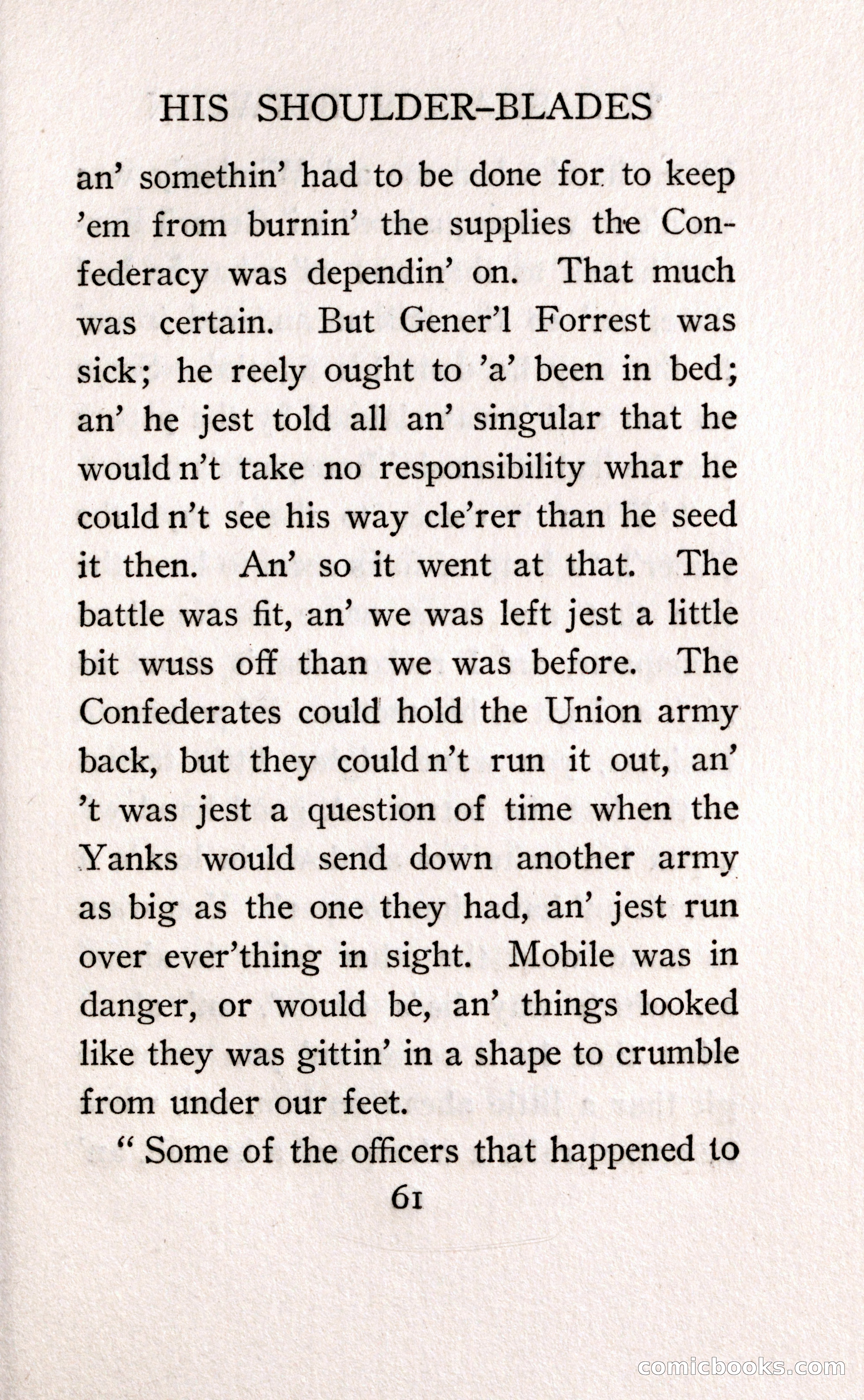 The Shadow Between His Shoulder Blades — page 73 of 158