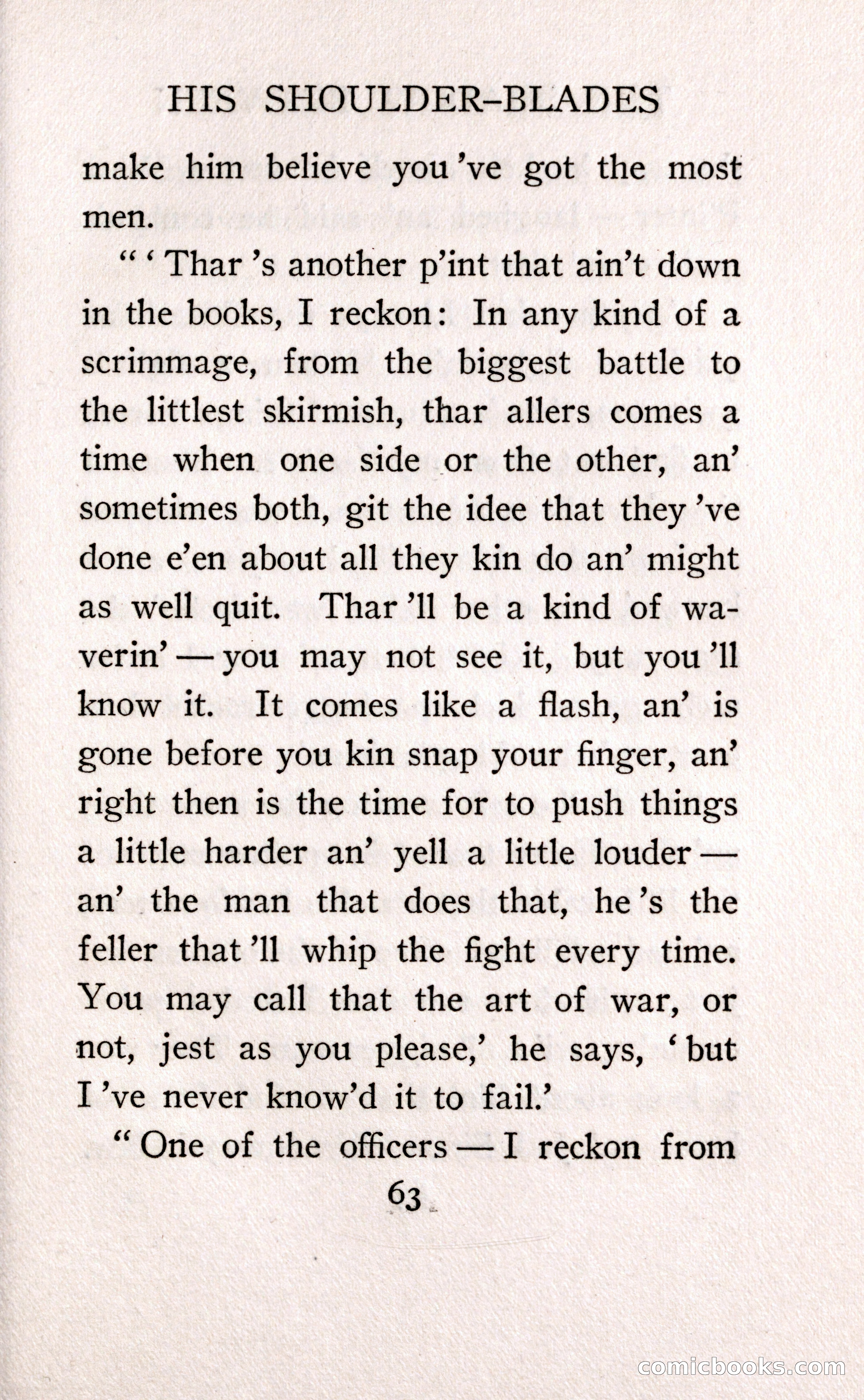 The Shadow Between His Shoulder Blades — page 75 of 158