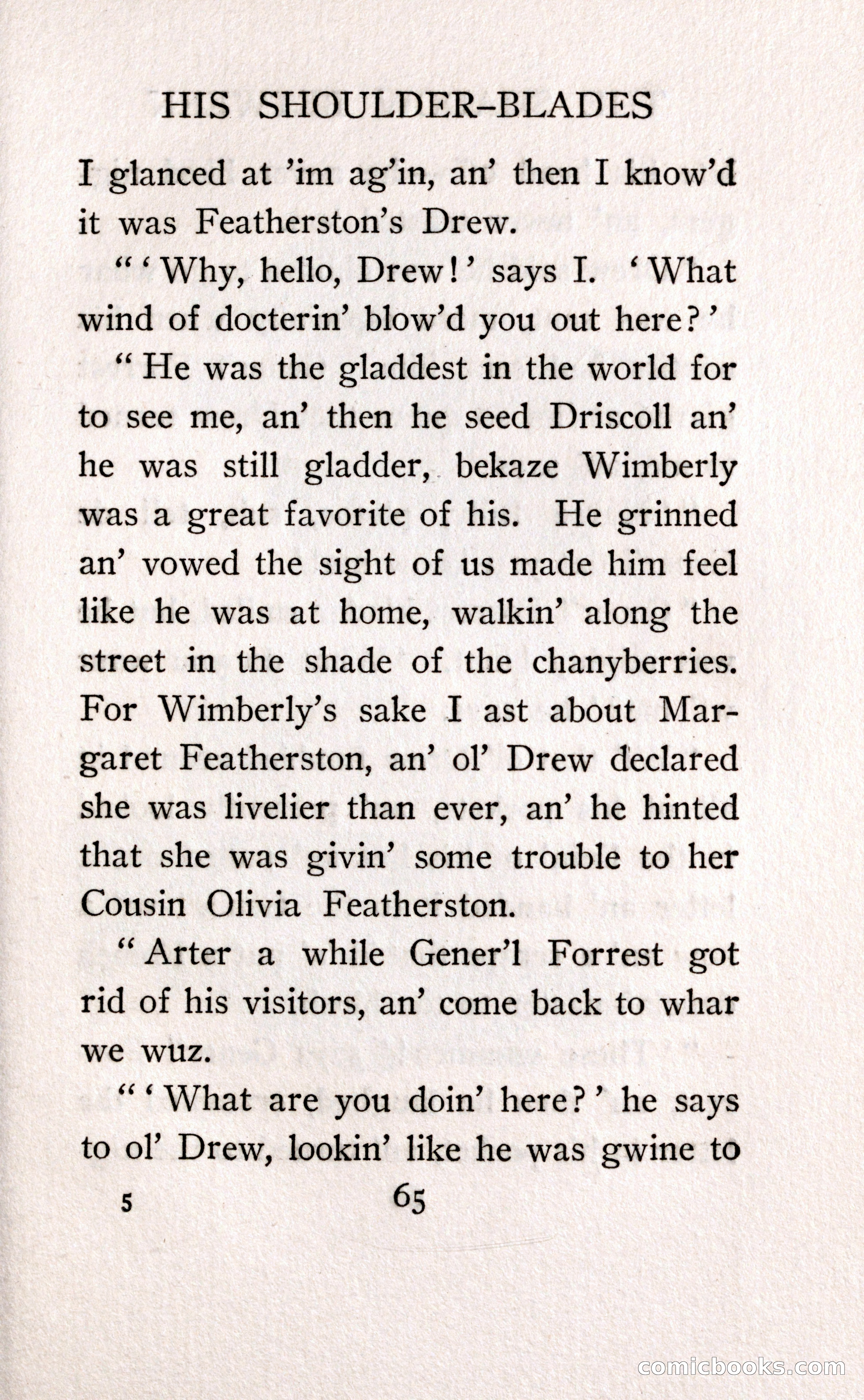 The Shadow Between His Shoulder Blades — page 77 of 158