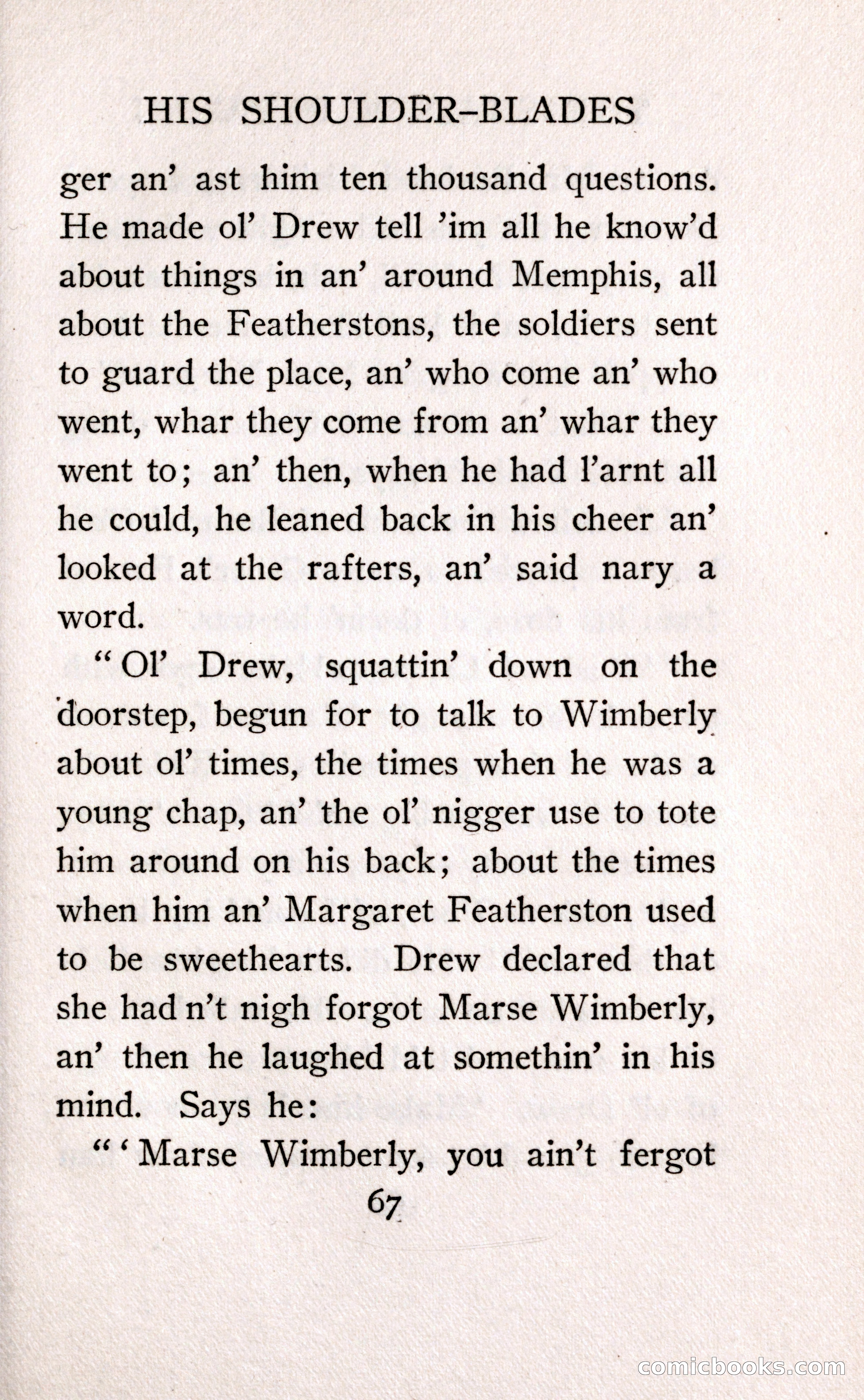 The Shadow Between His Shoulder Blades — page 81 of 158