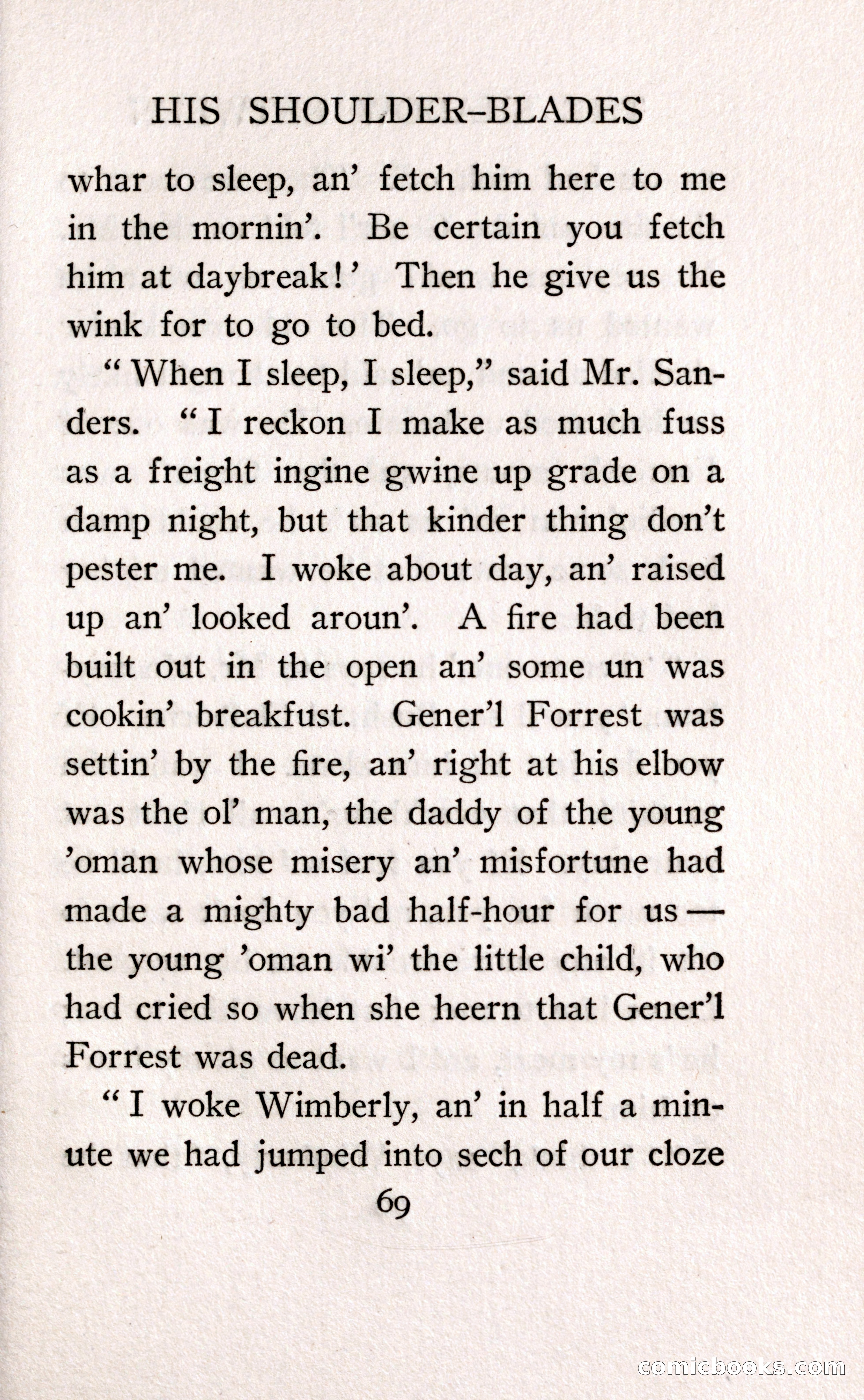 The Shadow Between His Shoulder Blades — page 83 of 158