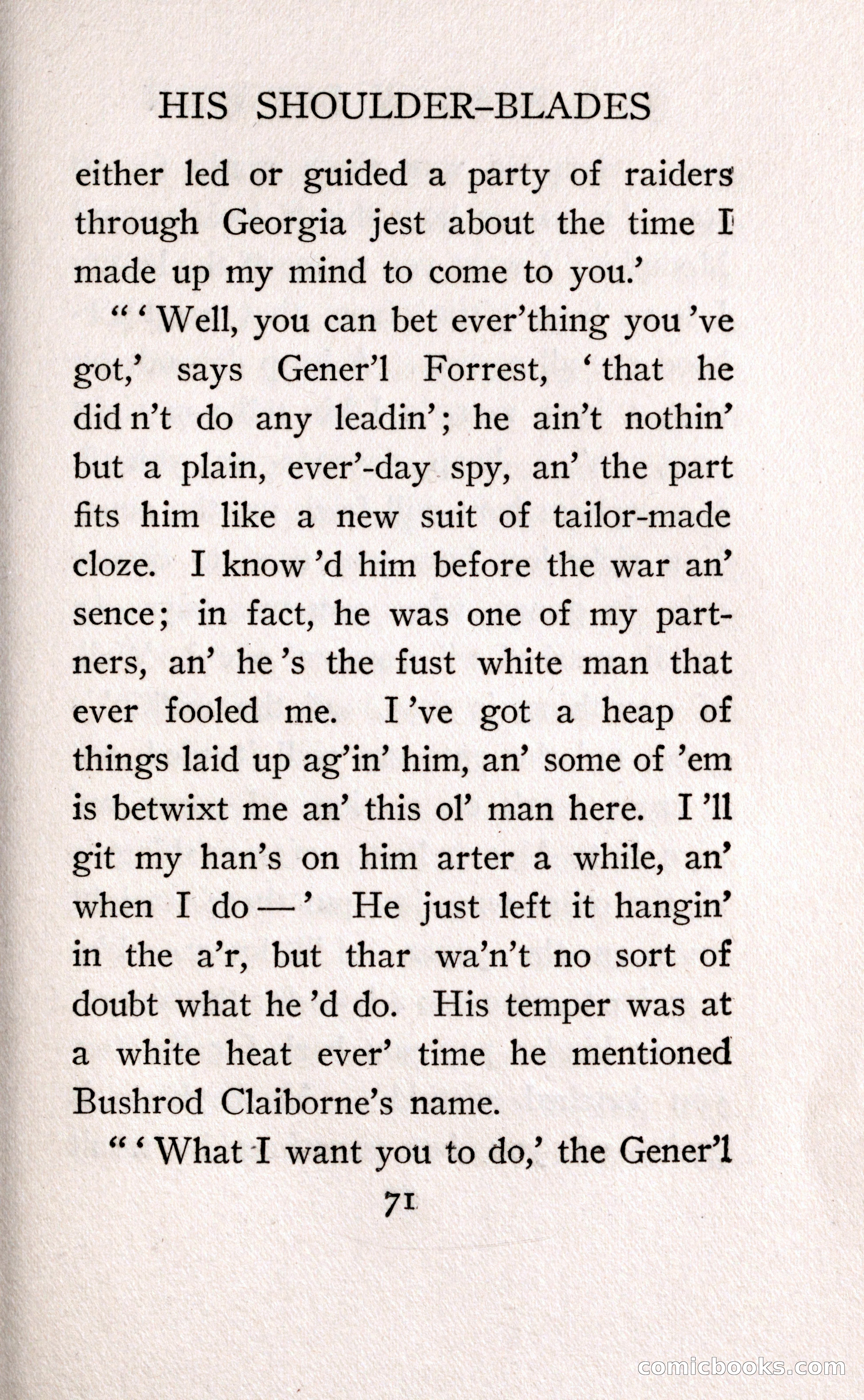 The Shadow Between His Shoulder Blades — page 85 of 158