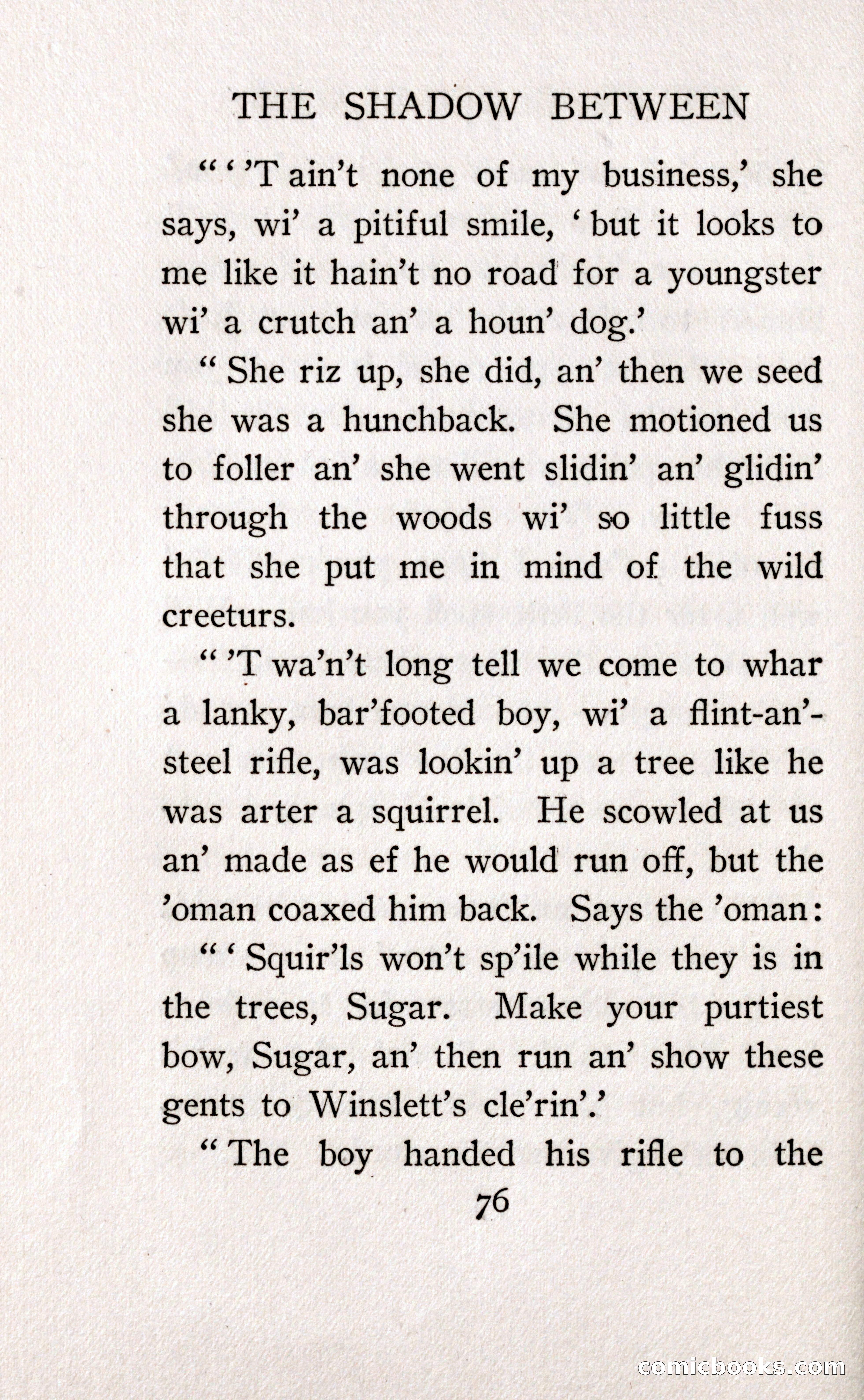 The Shadow Between His Shoulder Blades — page 90 of 158