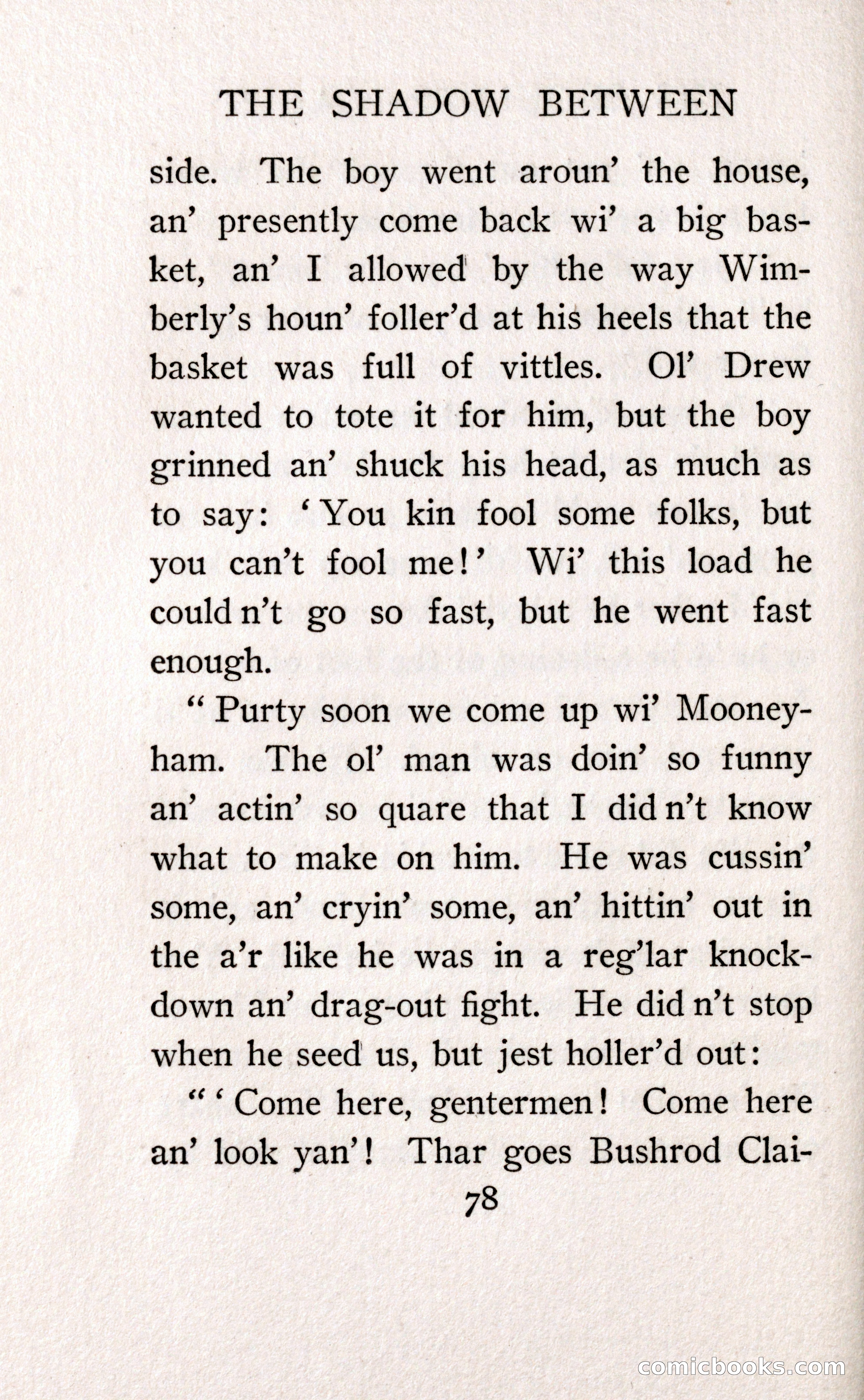 The Shadow Between His Shoulder Blades — page 92 of 158