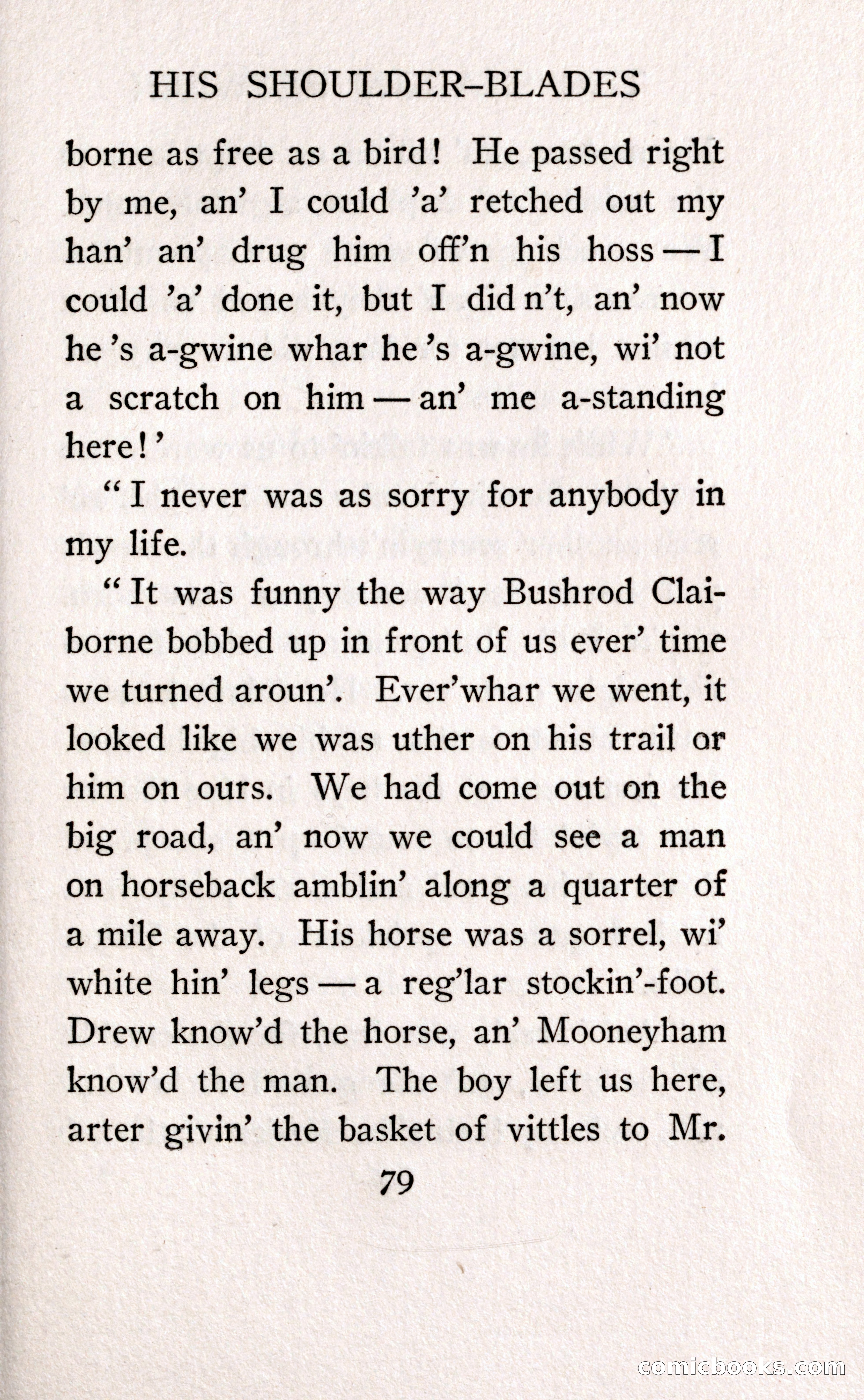 The Shadow Between His Shoulder Blades — page 93 of 158