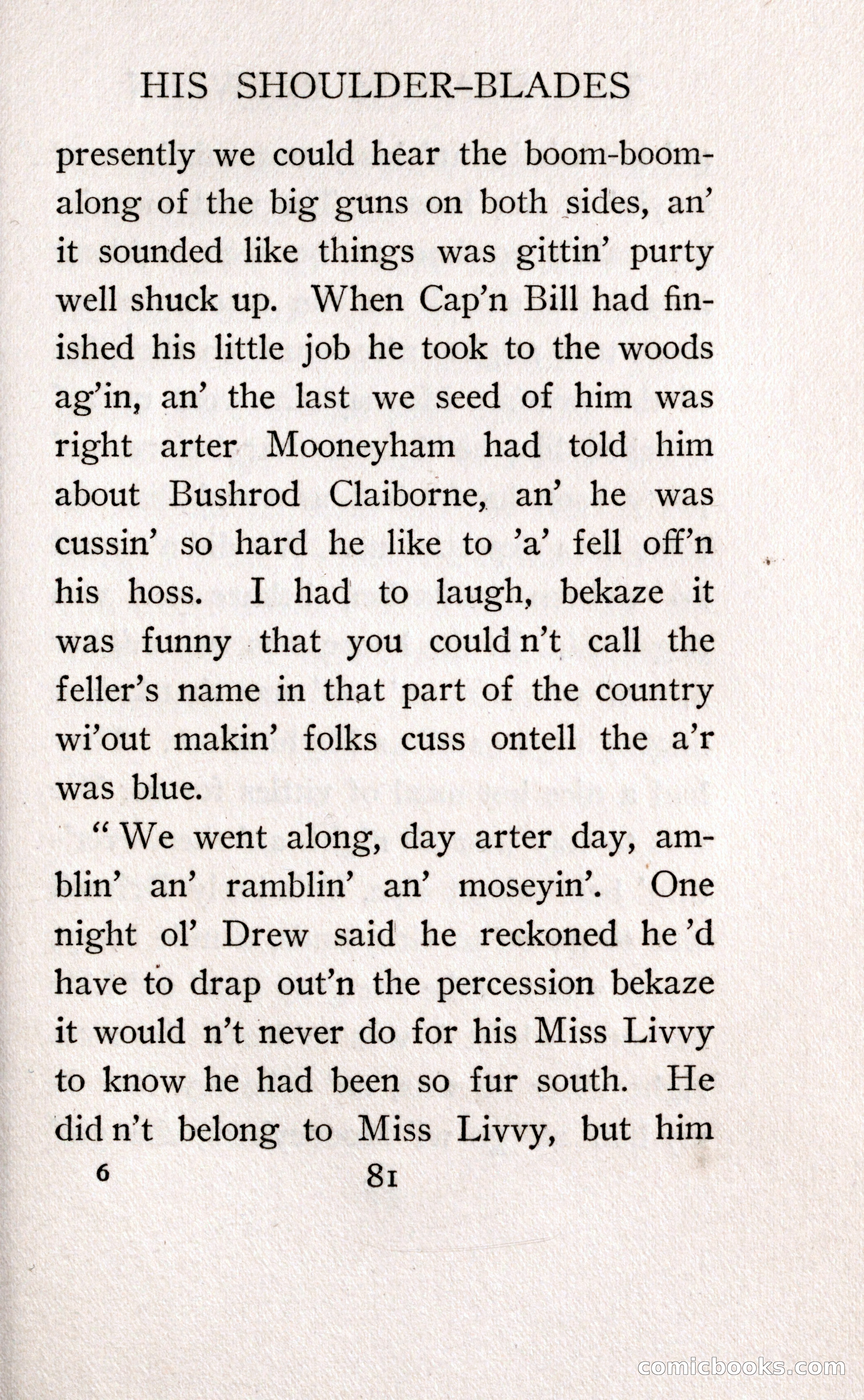The Shadow Between His Shoulder Blades — page 95 of 158