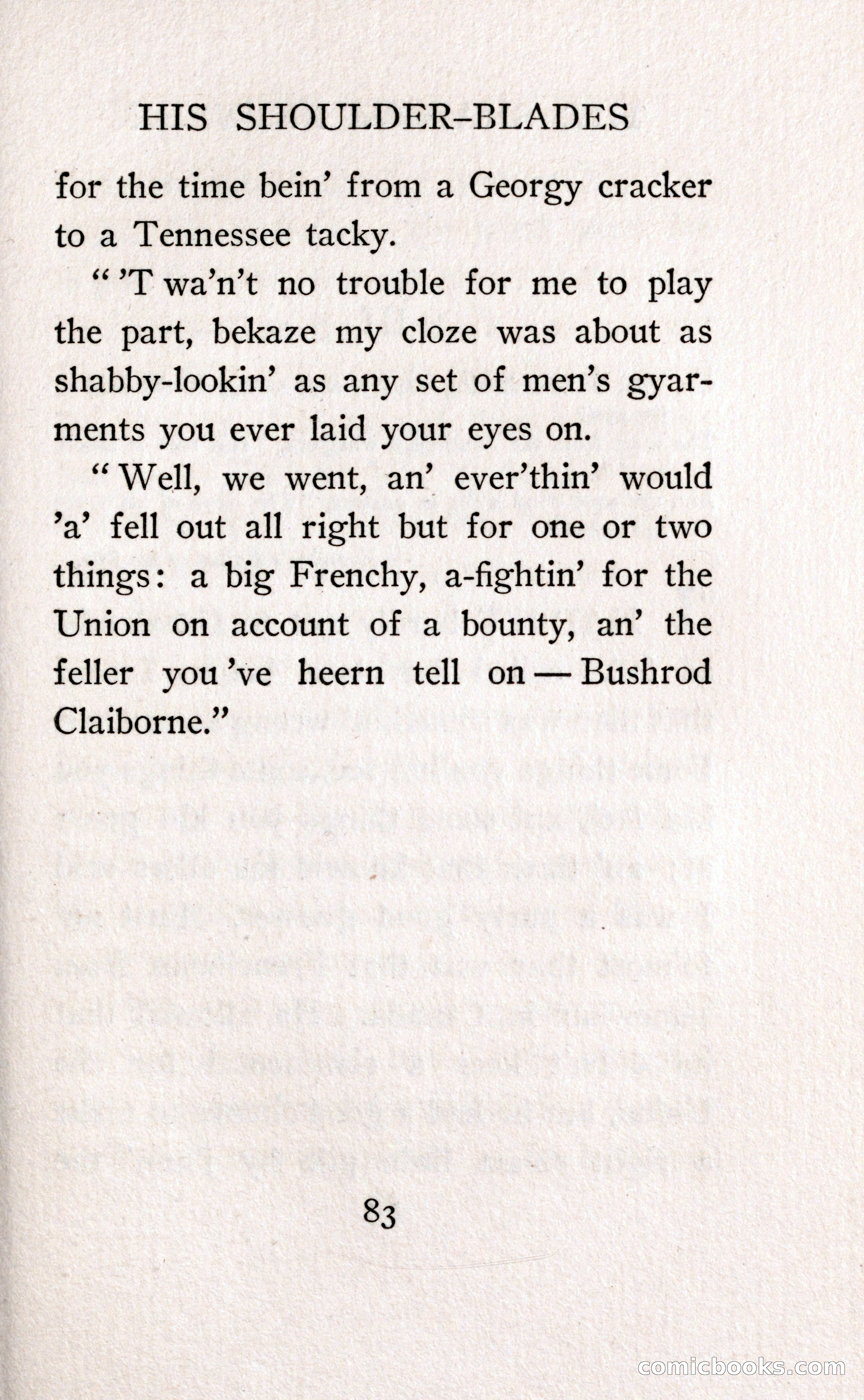 The Shadow Between His Shoulder Blades — page 97 of 158