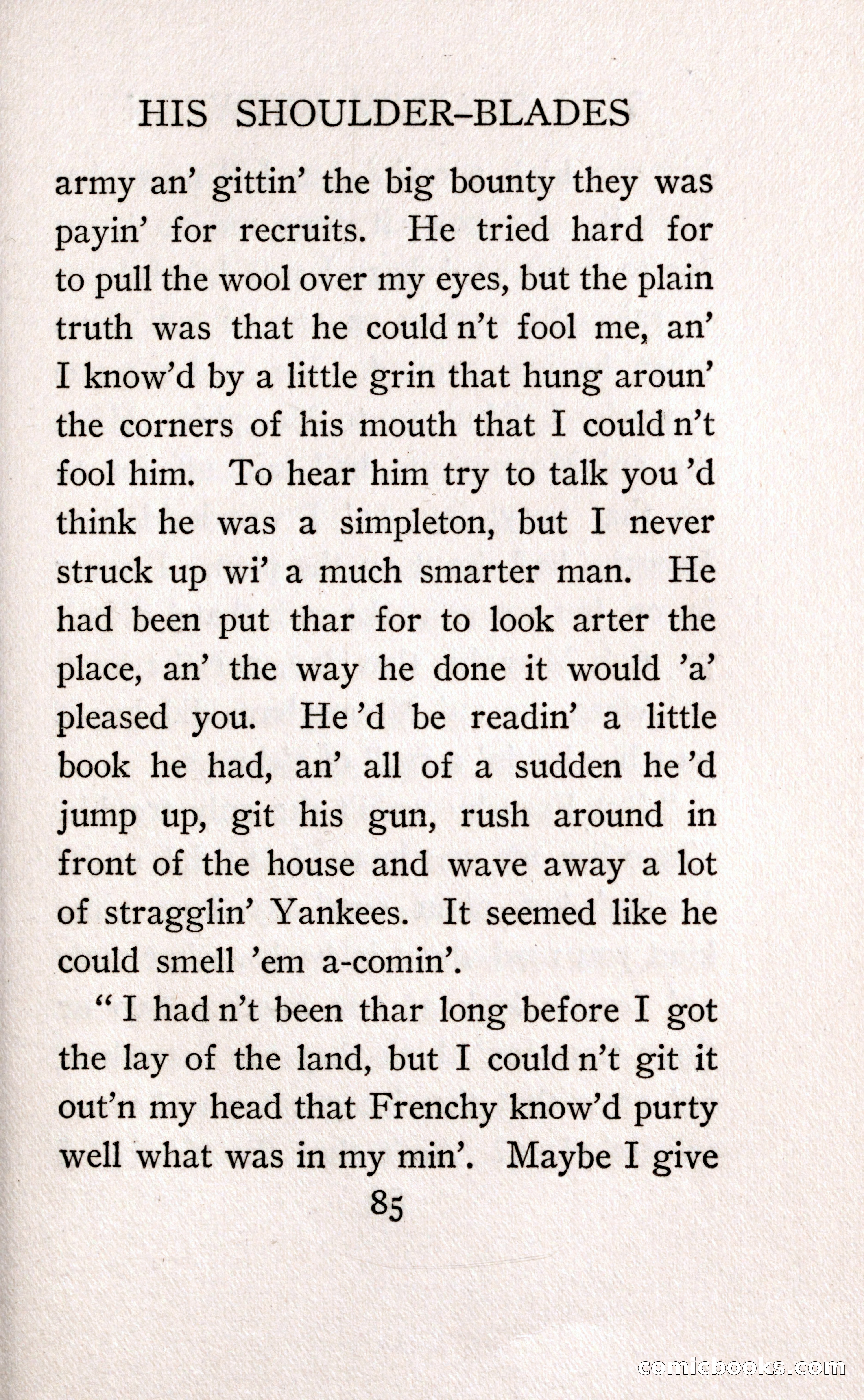 The Shadow Between His Shoulder Blades — page 99 of 158