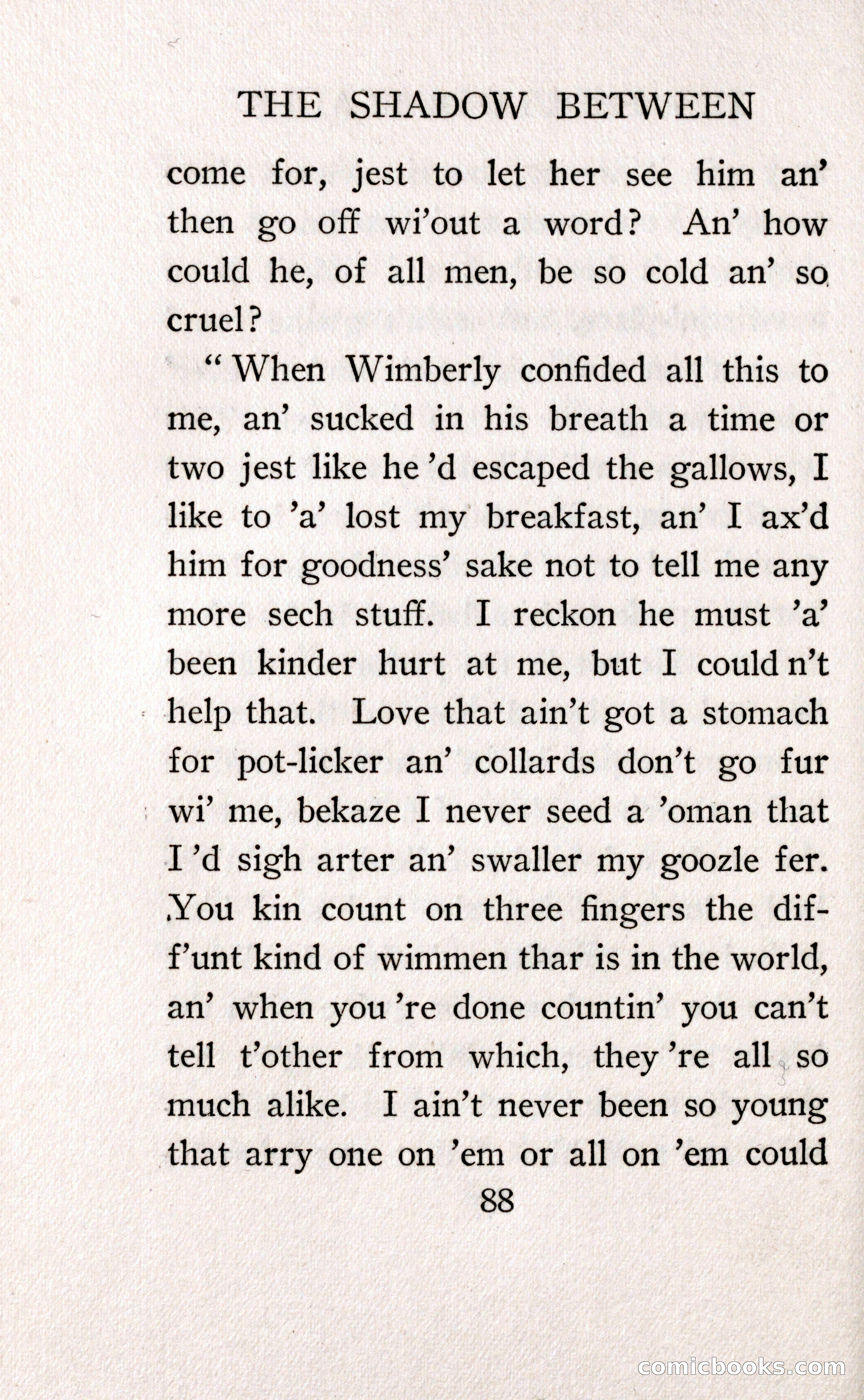 The Shadow Between His Shoulder Blades — page 102 of 158