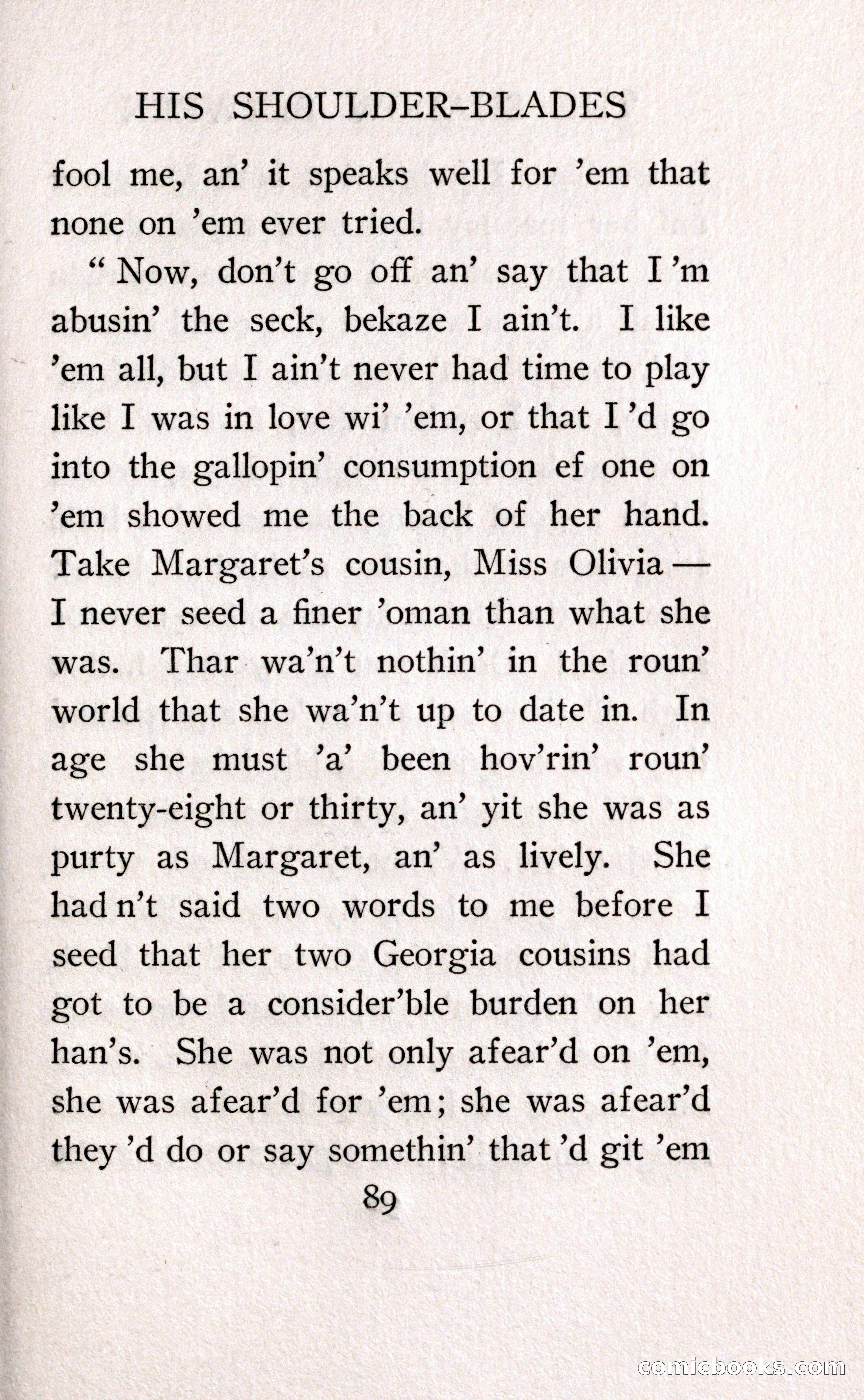 The Shadow Between His Shoulder Blades — page 103 of 158